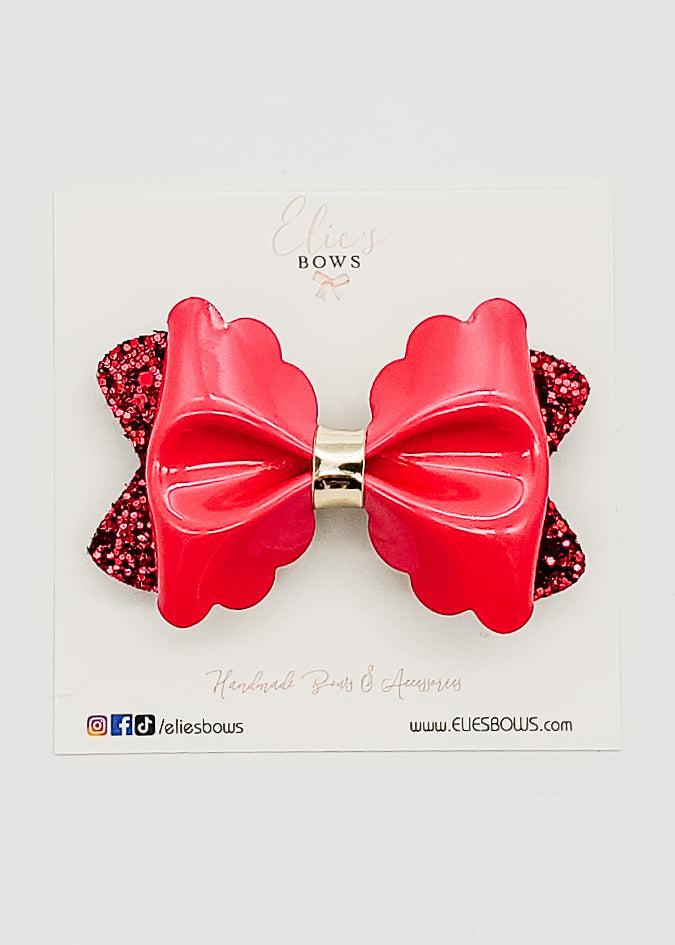 Pink Patent - 3"-Bows-Elie’s Bows