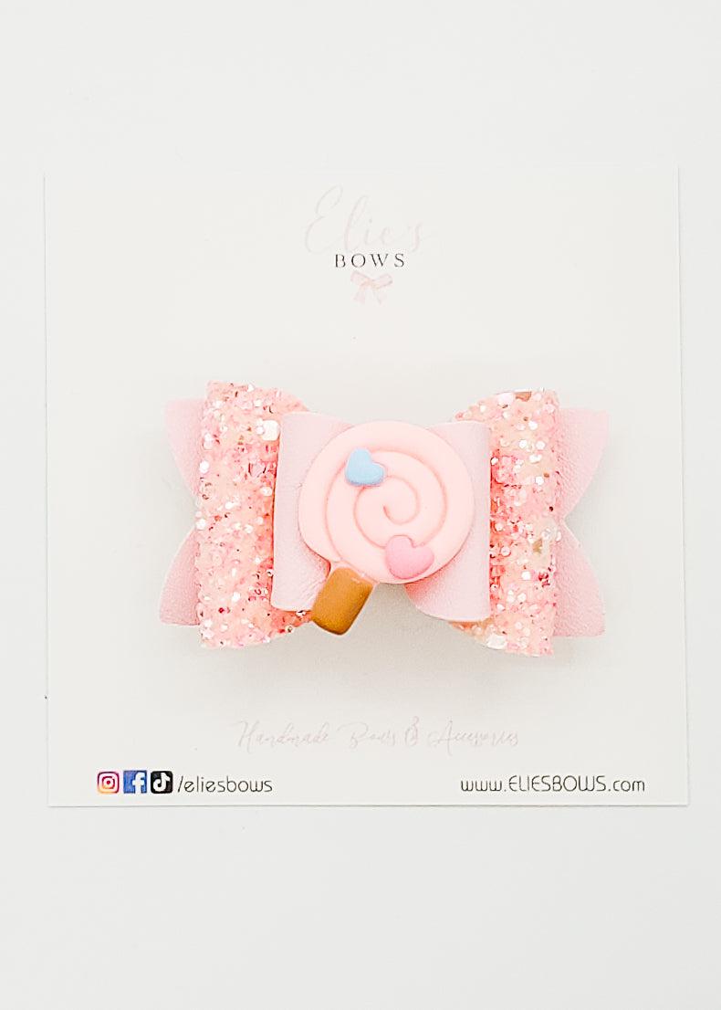 Pink Sugar Lollipop- 2.5"-Bows-Elie’s Bows