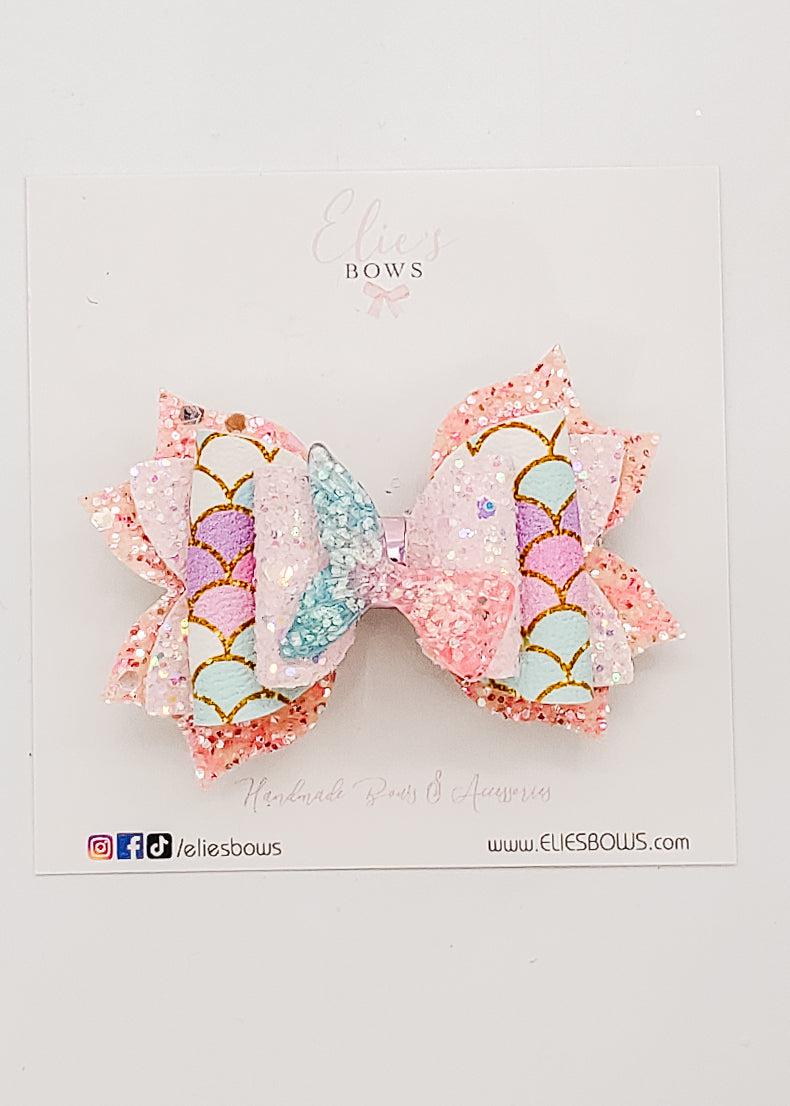 Pink Under the Sea - 3.5"-Bows-Elie’s Bows