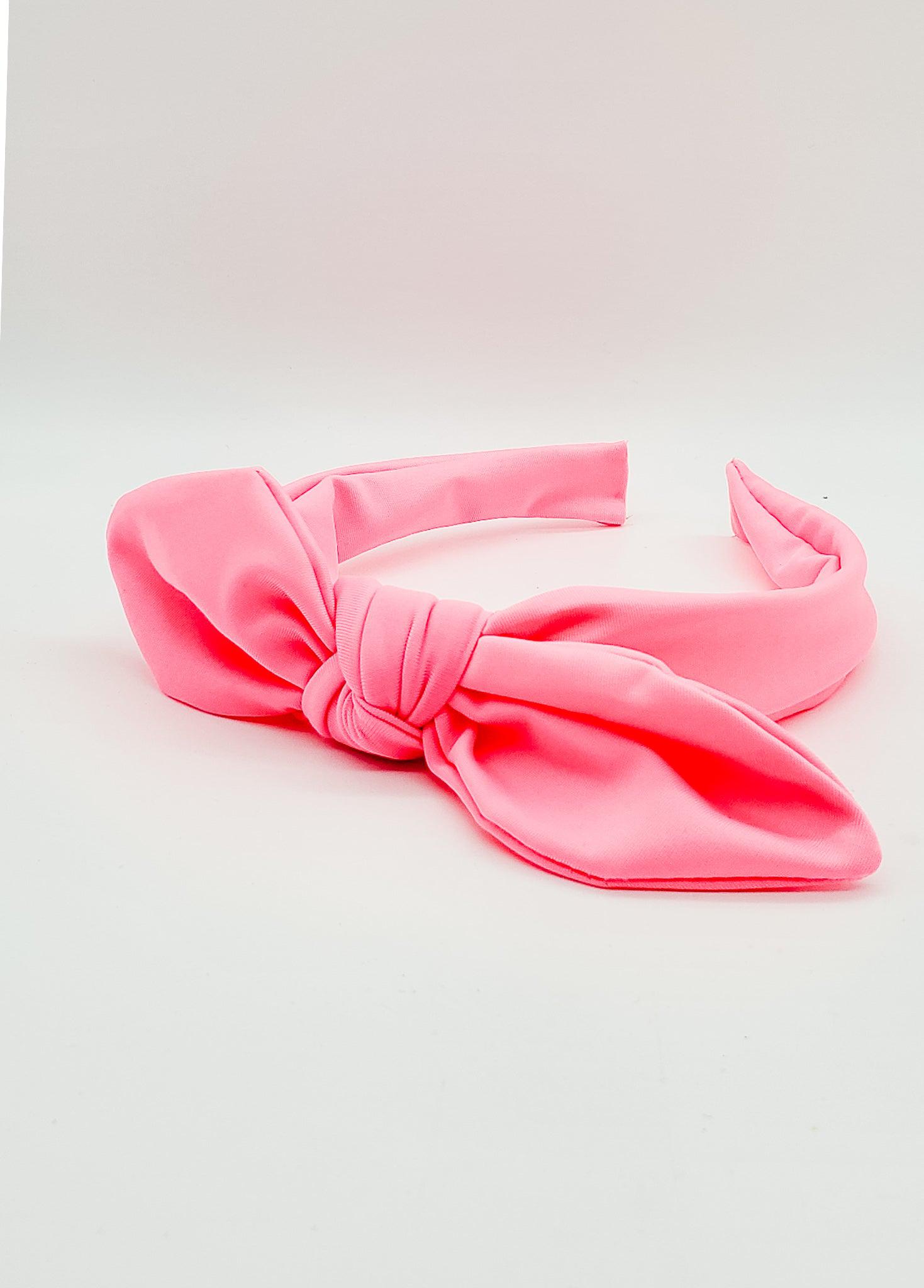 Pink Waterproof - Hard Headband-Headband-Elie’s Bows
