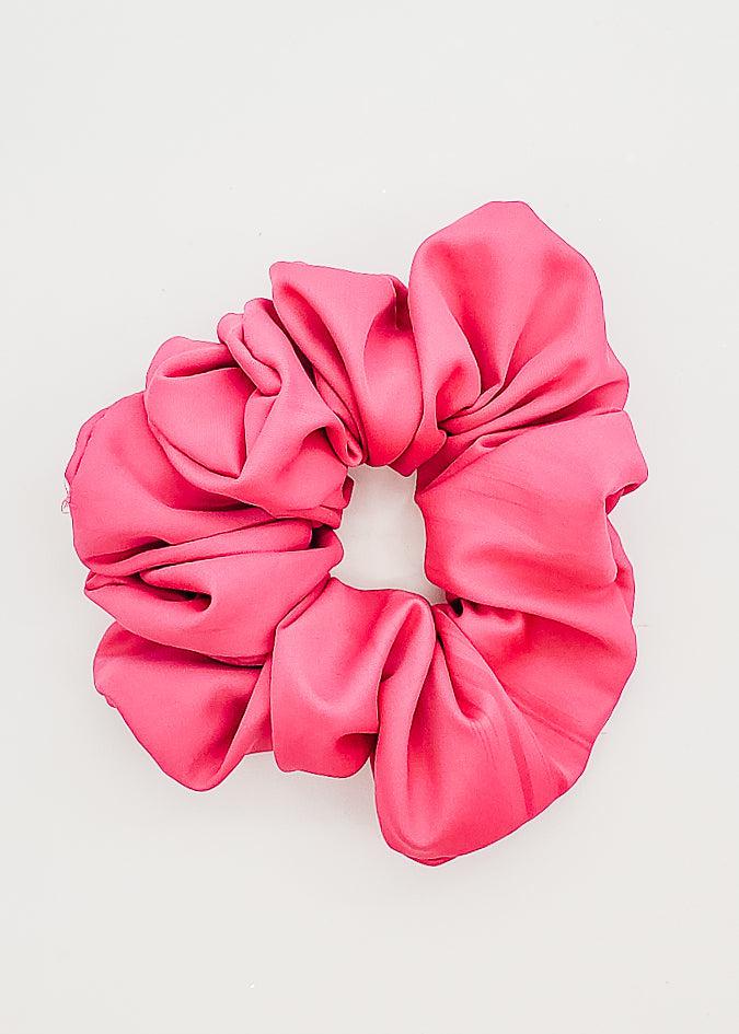 Pink - XL Scrunchie-Scrunchie-Elie’s Bows