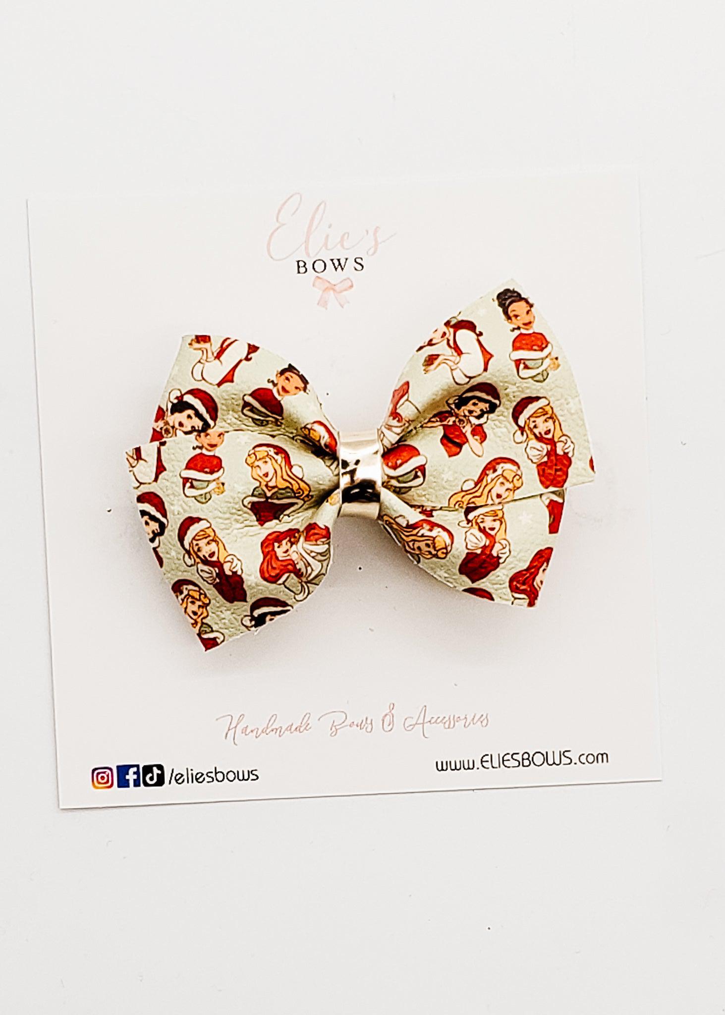 Princess Christmas - Twist - 2.5"-Bows-Elie’s Bows