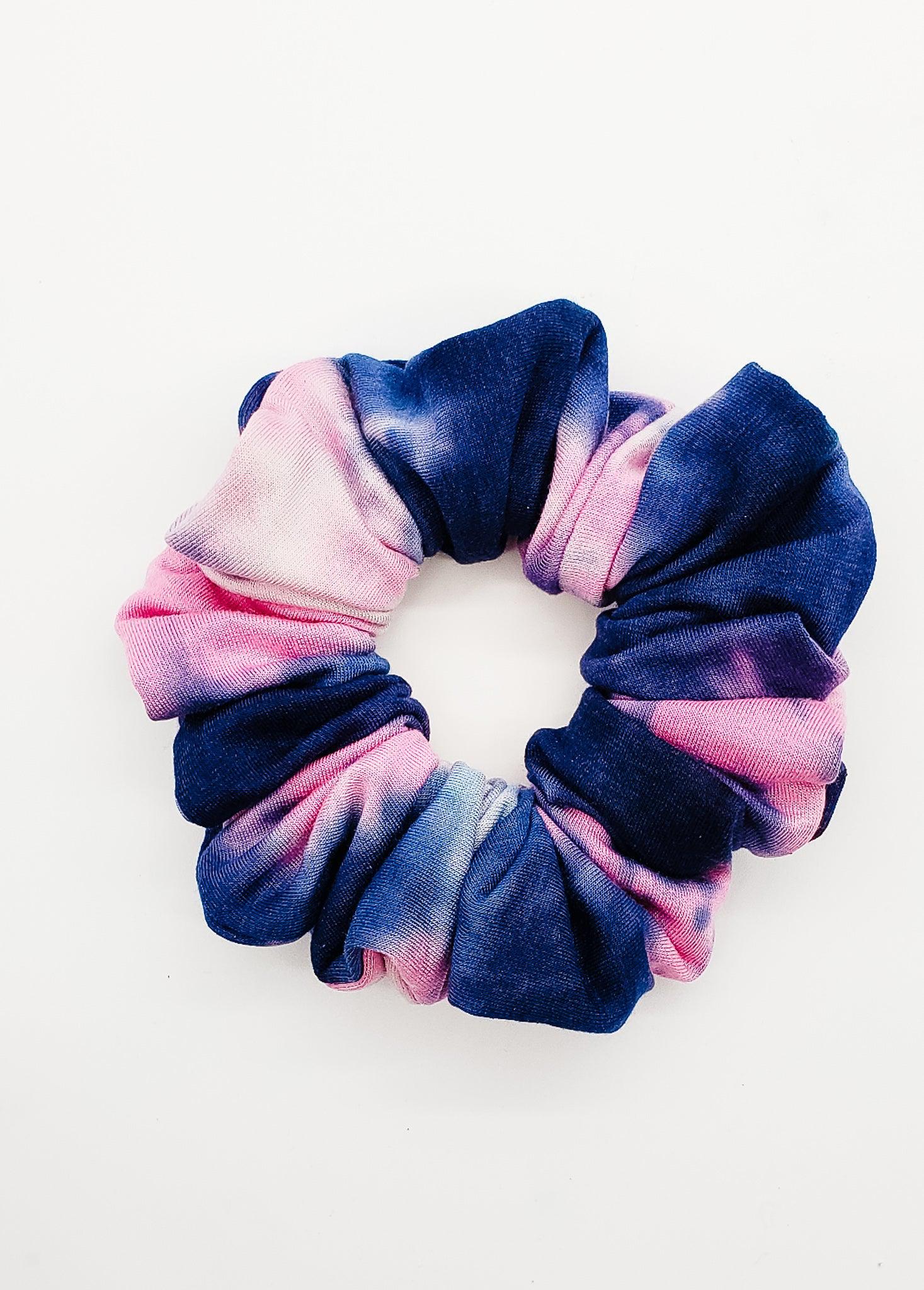Purple & Pink Tie Dye - XL Scrunchie-Scrunchie-Elie’s Bows