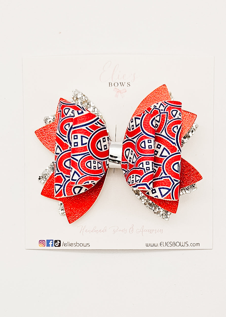 The Jake Evans - Hair Bow 3.5"