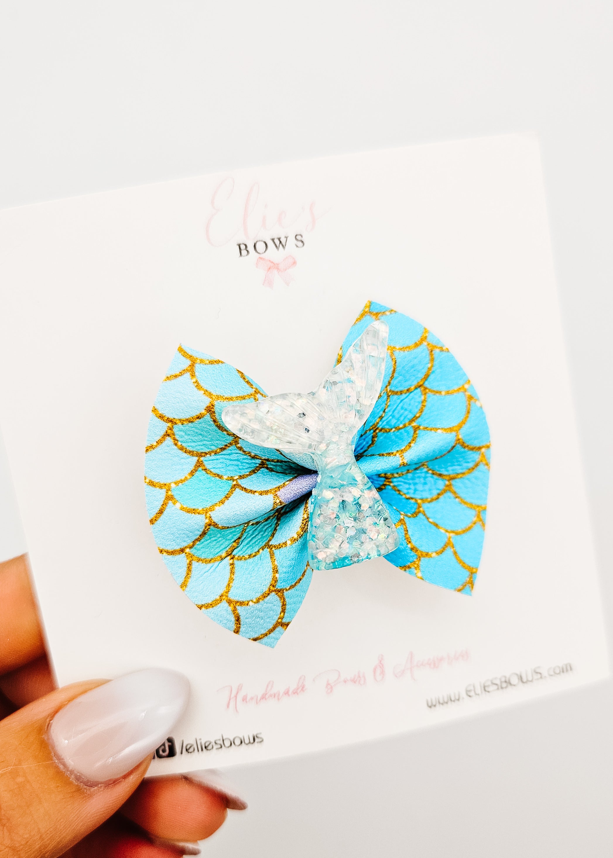Delphine -  Pixie Hair Bow - 2"