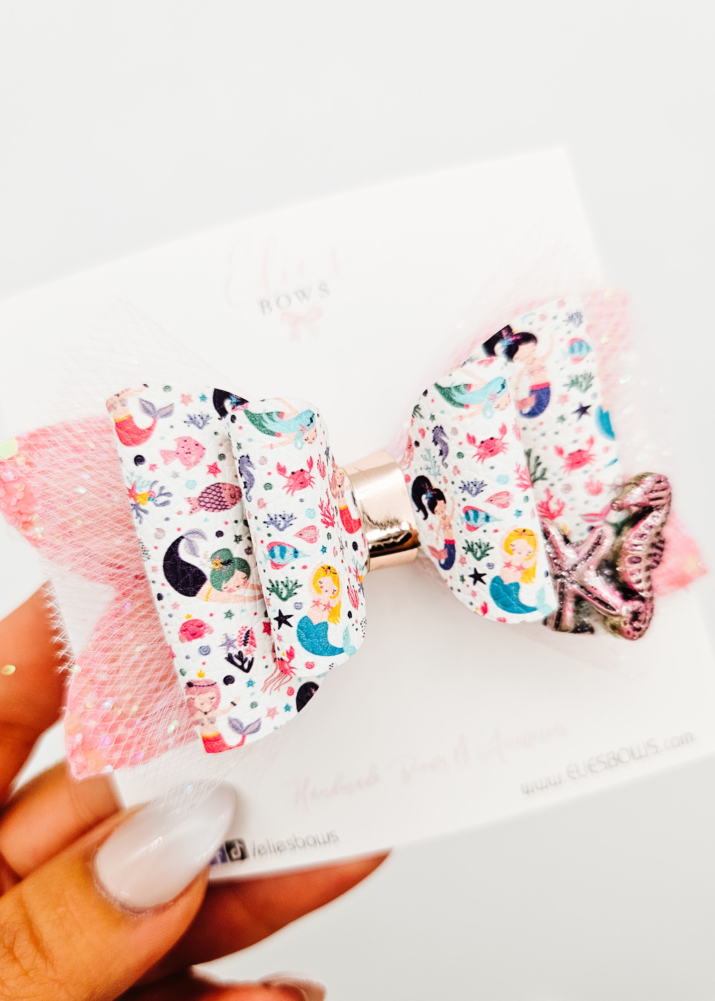 Mermaids - Hair Bow 4"