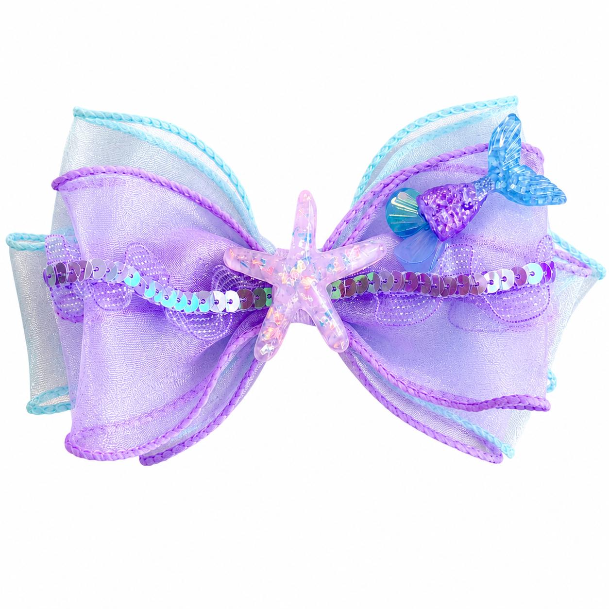 Crystal Kiss - Hair Bow 5"