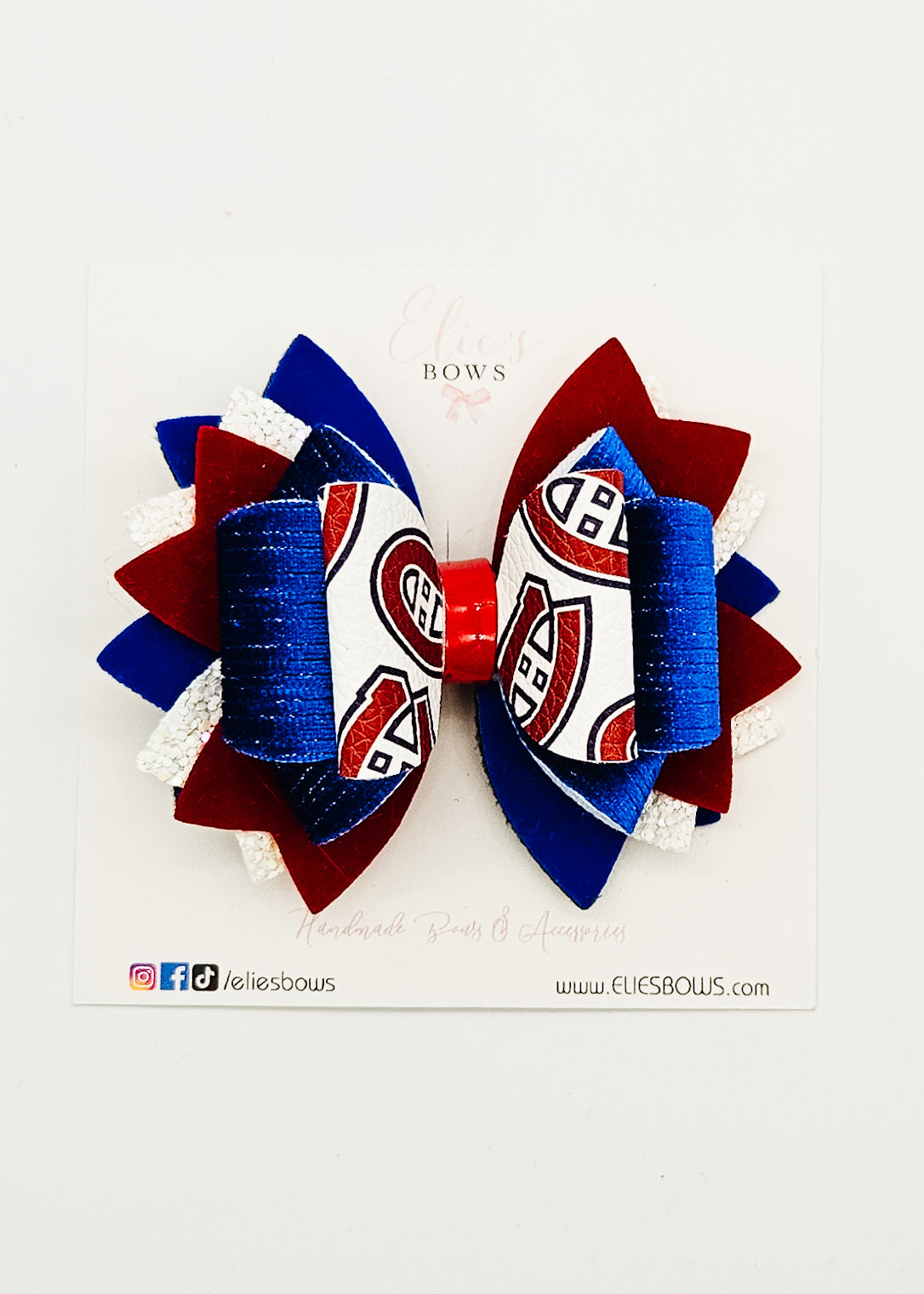 The Phillip Danault - Hair Bow 4"