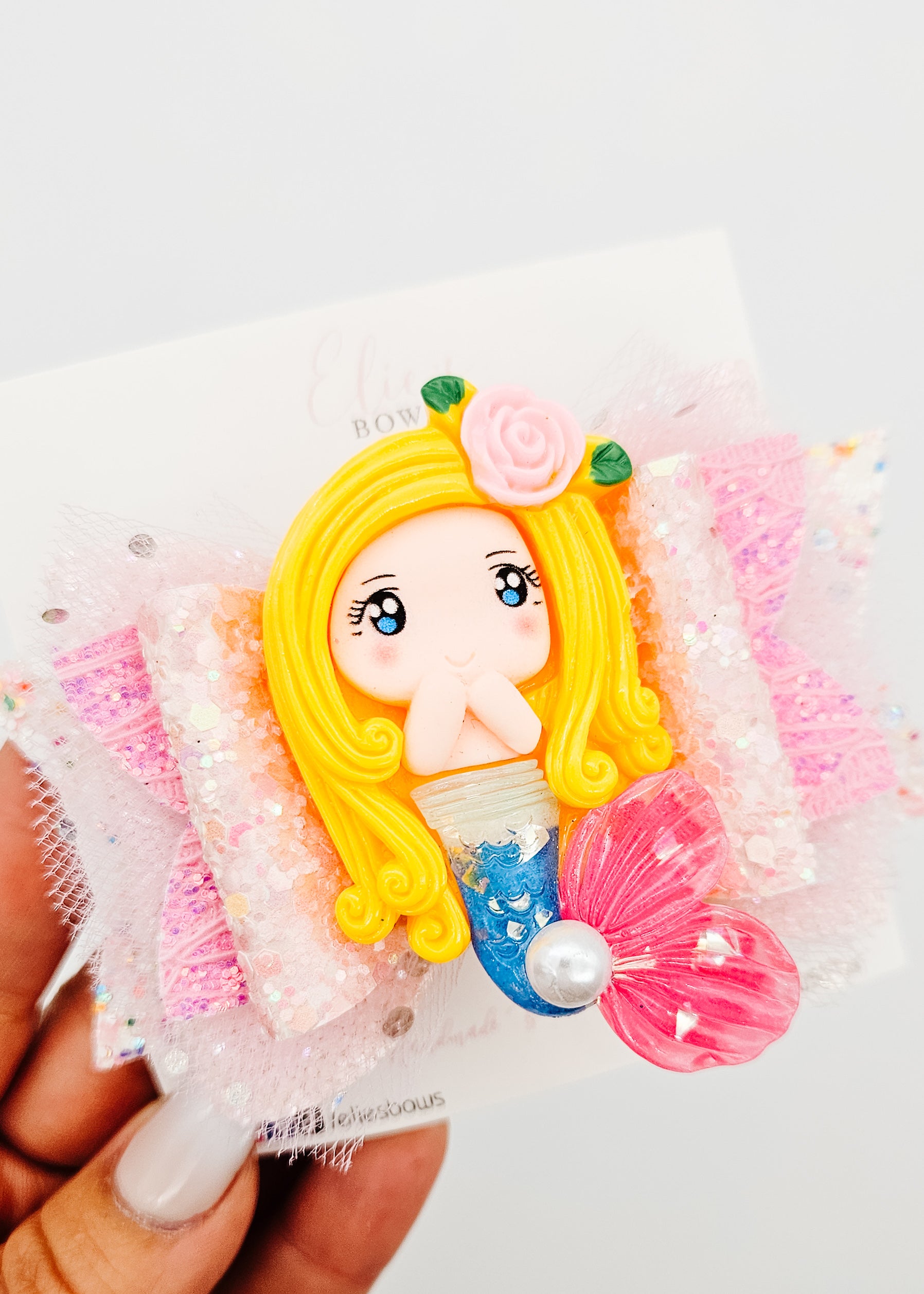 Isla - Hair Bow 4"
