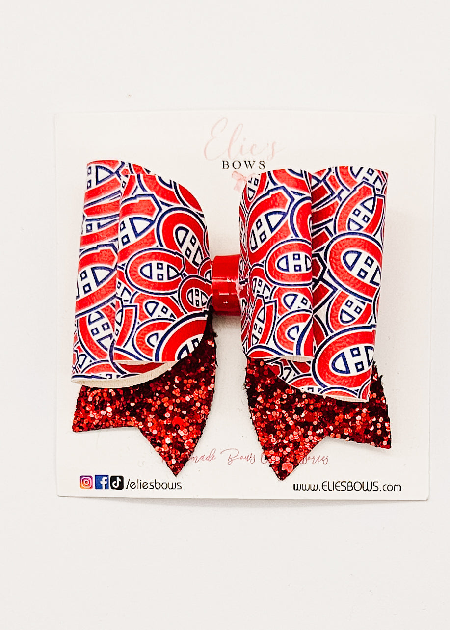 The Phillip Danault - Hair Bow 3"