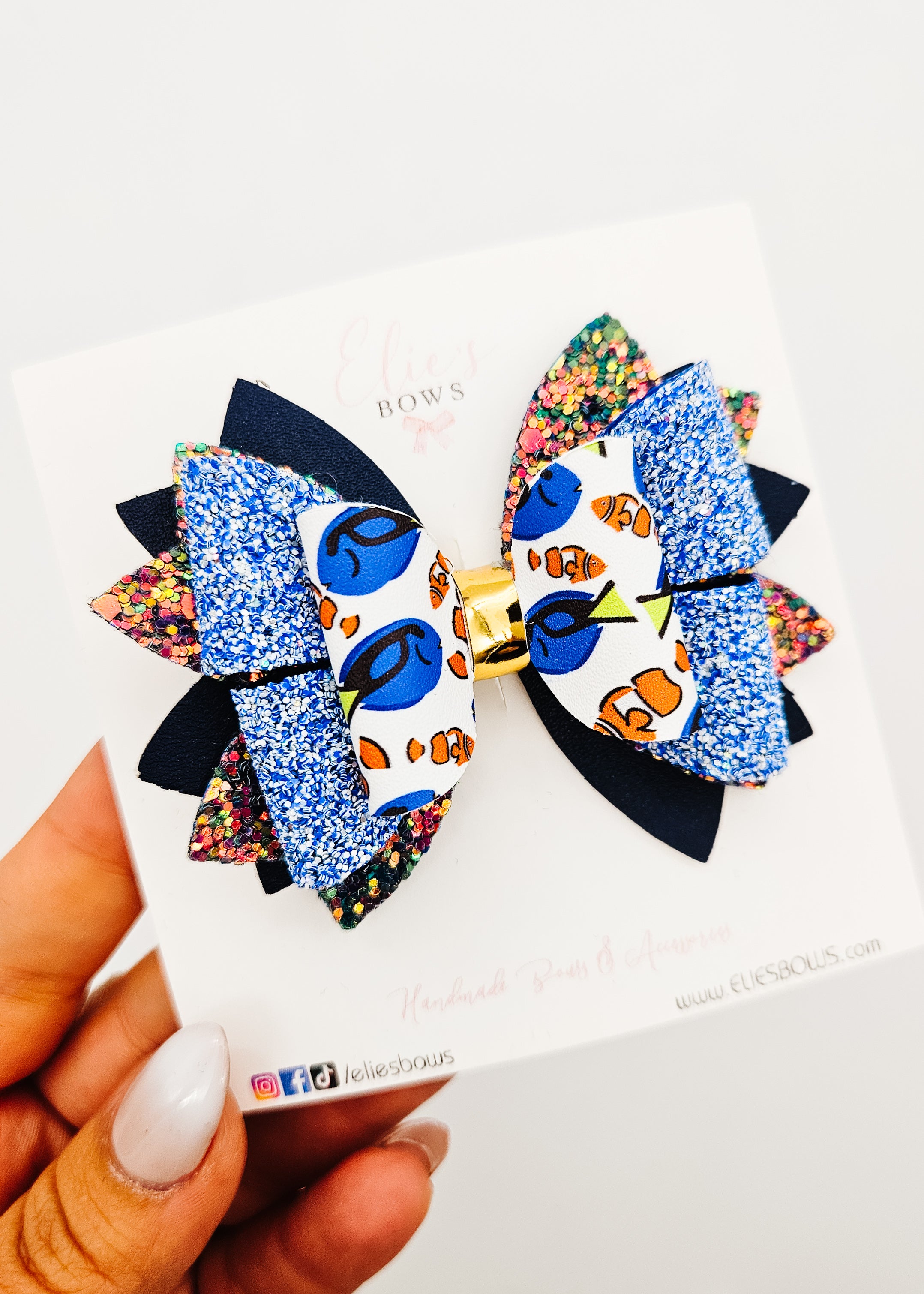 Nemo - Hair Bow 3.5"