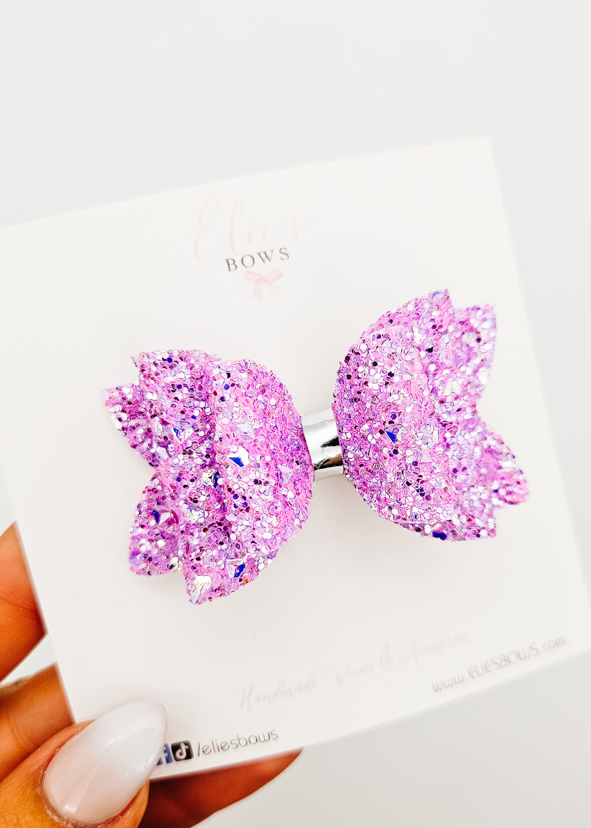 Sirene Glitter - Hair Bow 2.5"