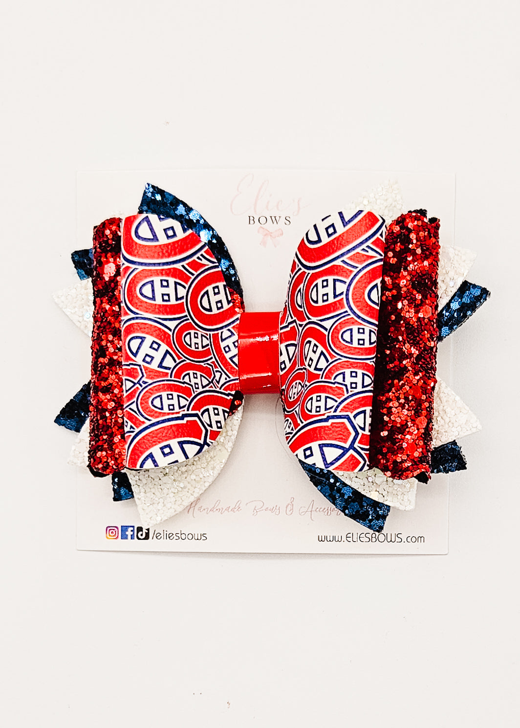 The Zachary Bolduc Bow - Hair Bow 4"