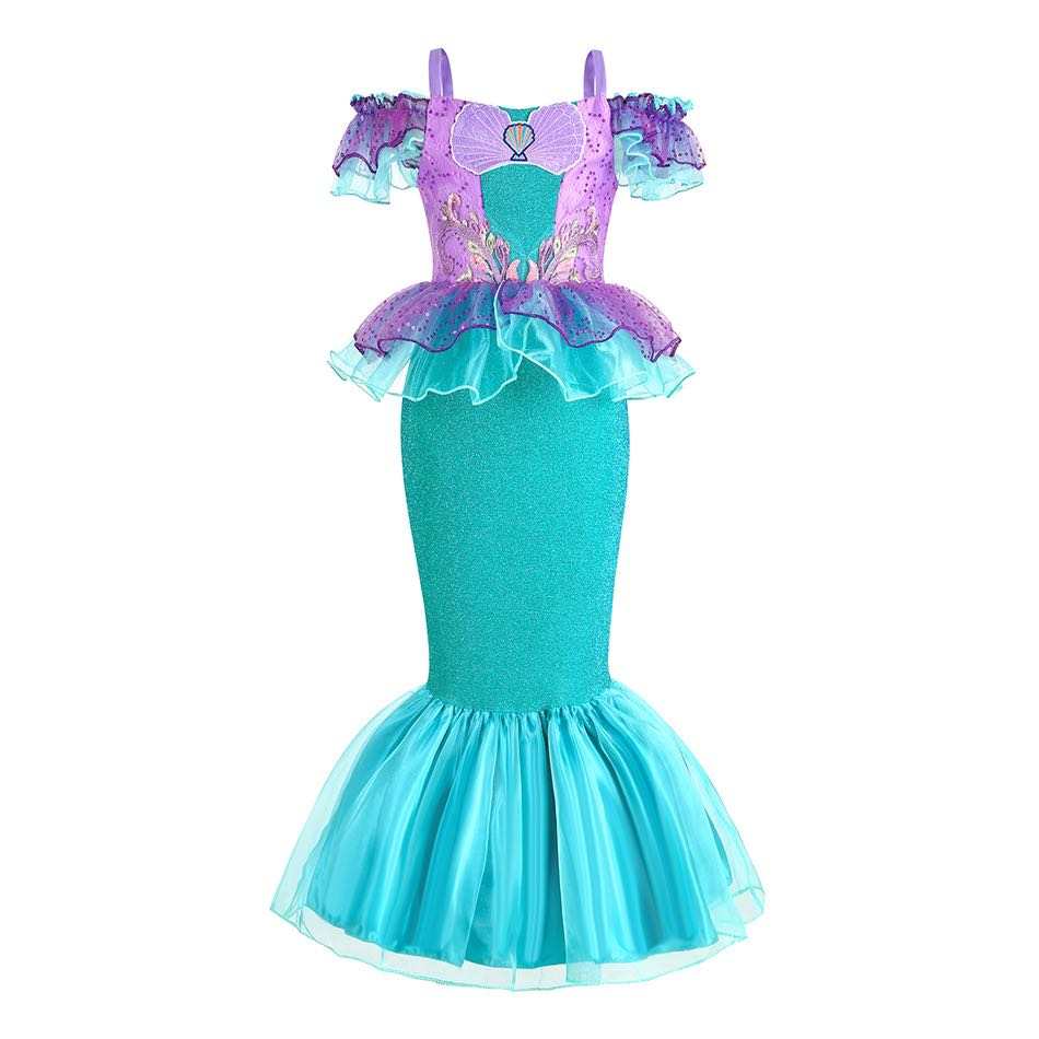Seashell Mermaid Tutu - Dress-Dresses-Elie’s Bows