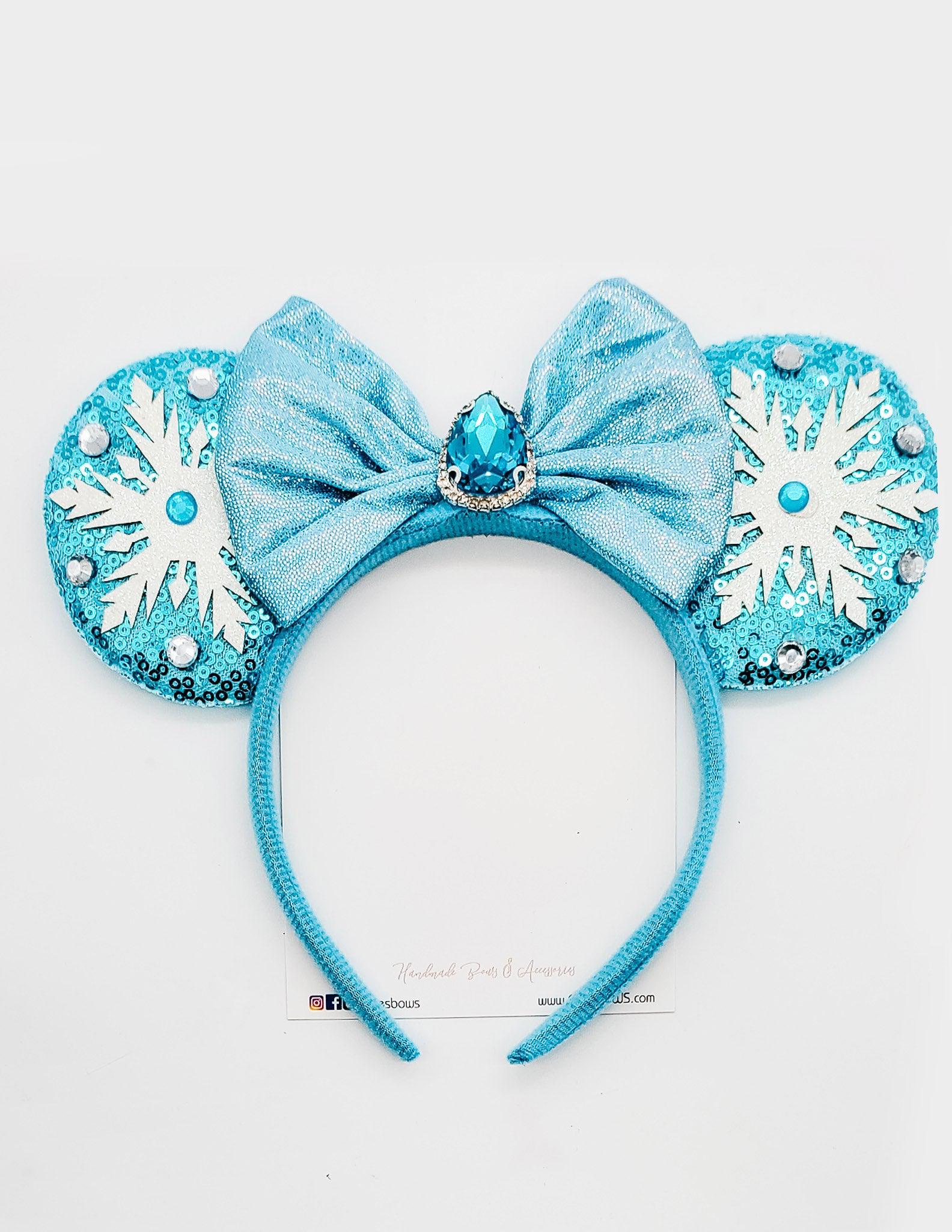 Snow Queen - Ears Headband-Headband-Elie’s Bows