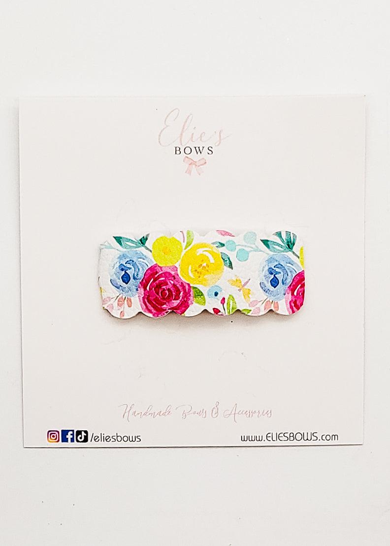 Spring Bouquet - Snap Clip - 2.5"-Snap Clips-Elie’s Bows
