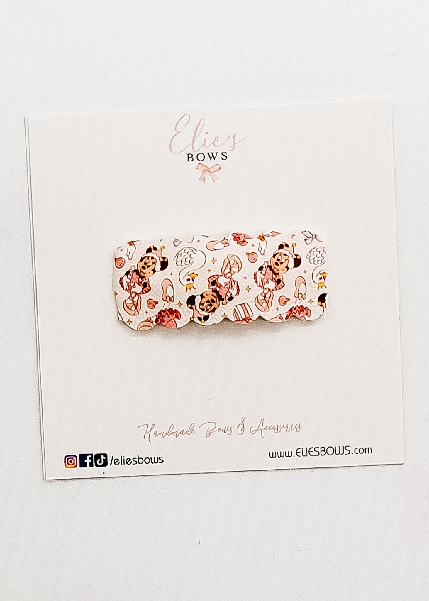 Swan Girl - Snap Clip - 2.5"-Snap Clips-Elie’s Bows