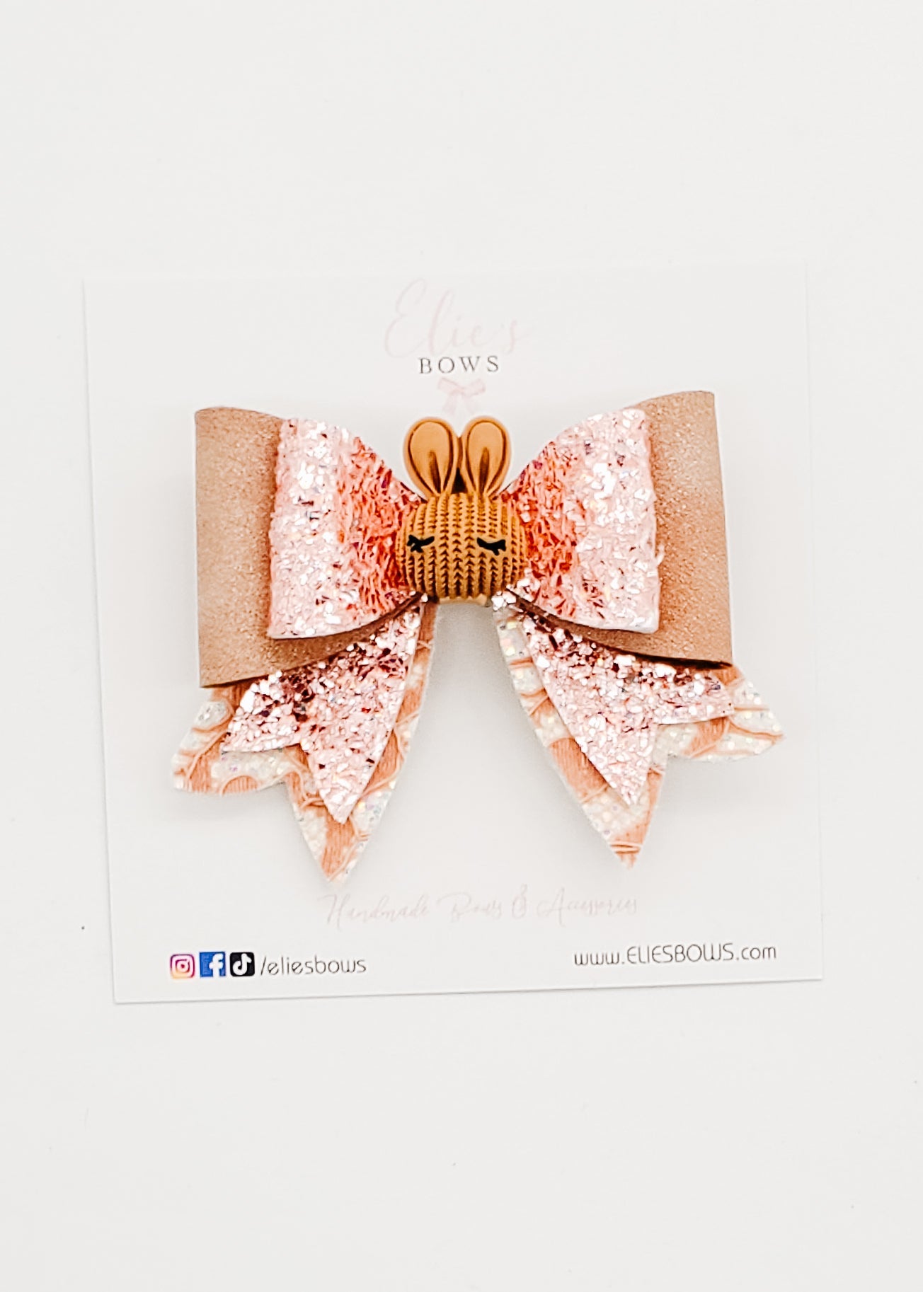 Sweet Bunny - 2.5"-Bows-Elie’s Bows