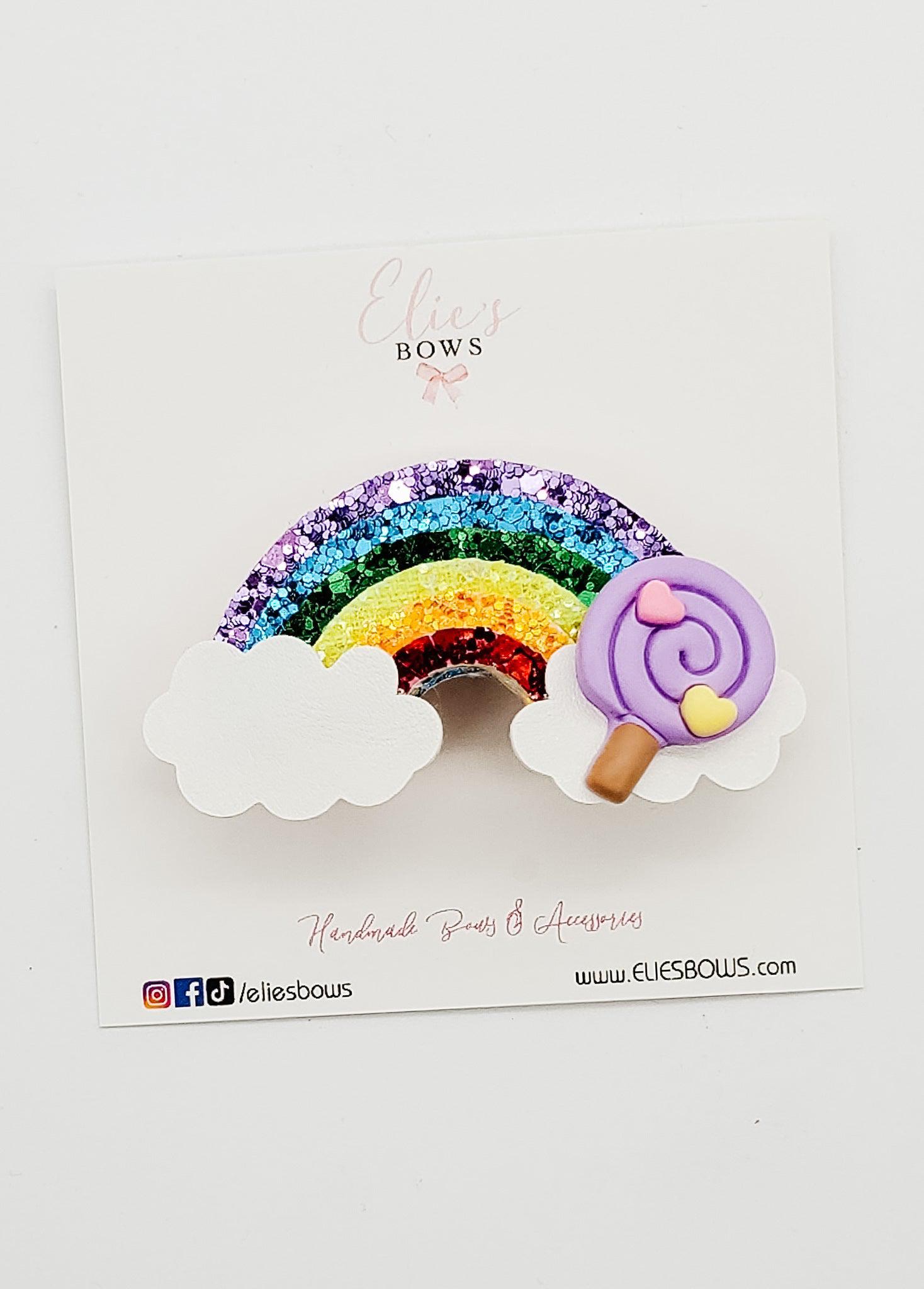 Sweet Rainbow - 2.5"-Bows-Elie’s Bows