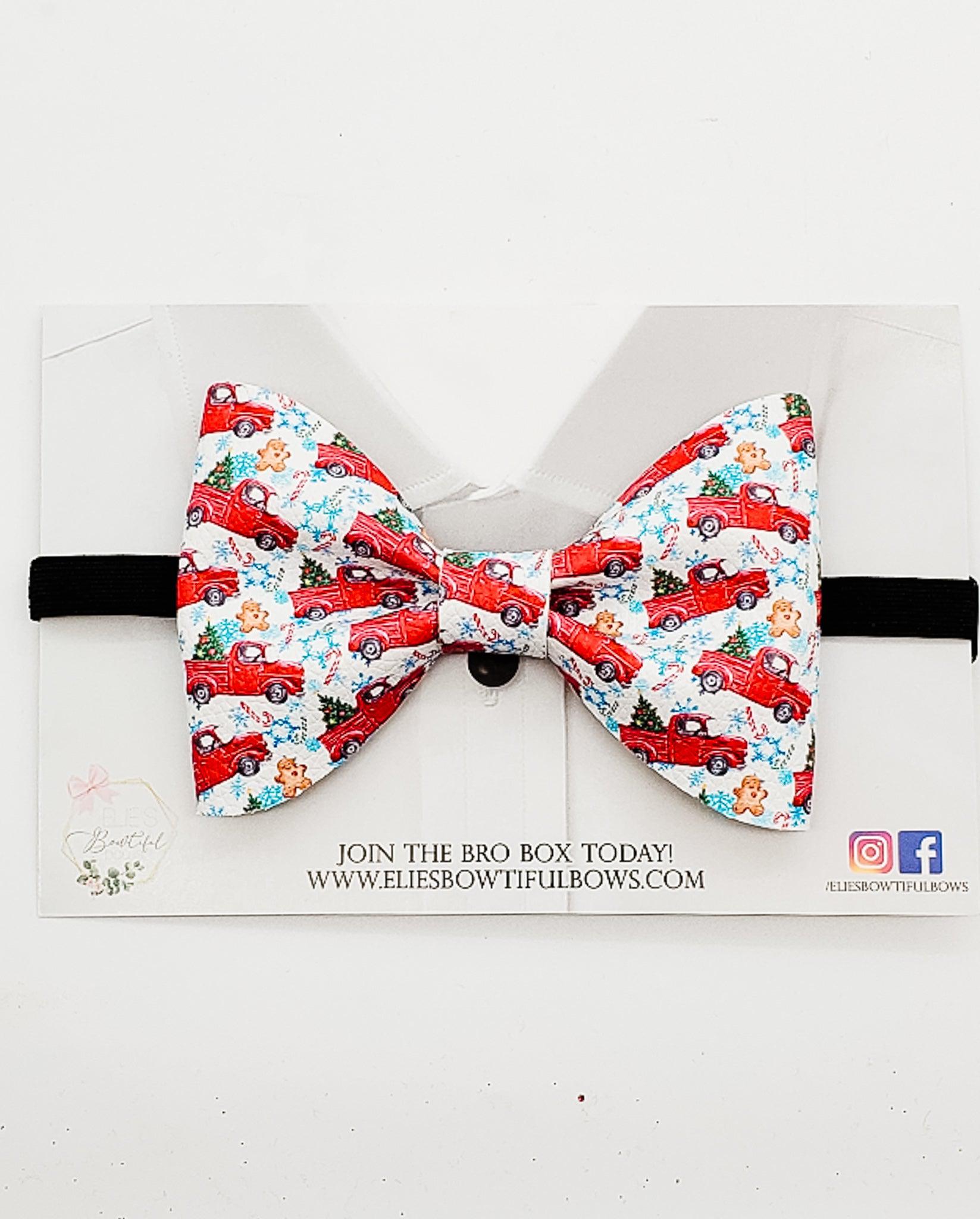 Tonka Trunks - faux leather - 4.2"-Bowtie-Elie’s Bows
