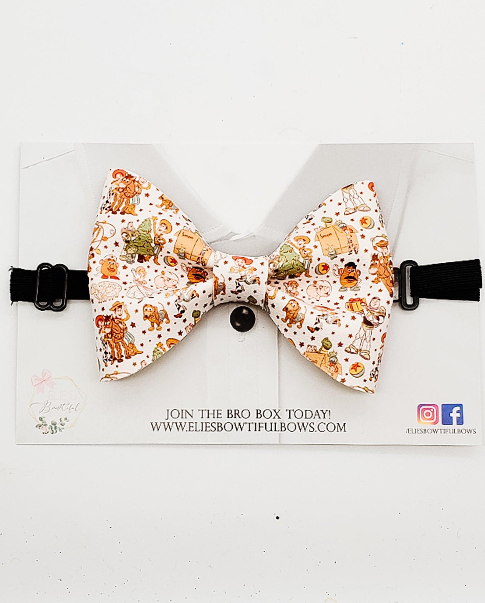 Toy Story - faux leather - 4.2"-Bowtie-Elie’s Bows