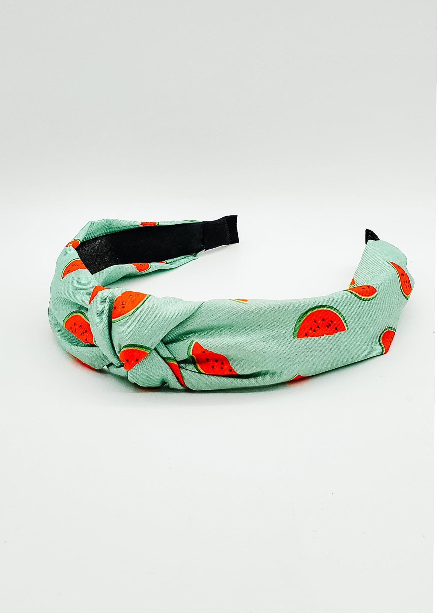 watermelon - Hard Headband-Headband-Elie’s Bows
