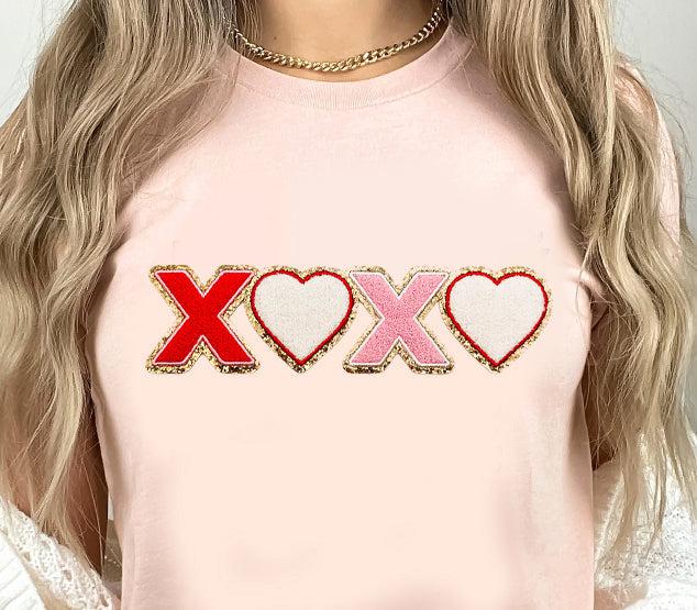 XOXO Felty Patch - Adult-Sweater-Elie’s Bows