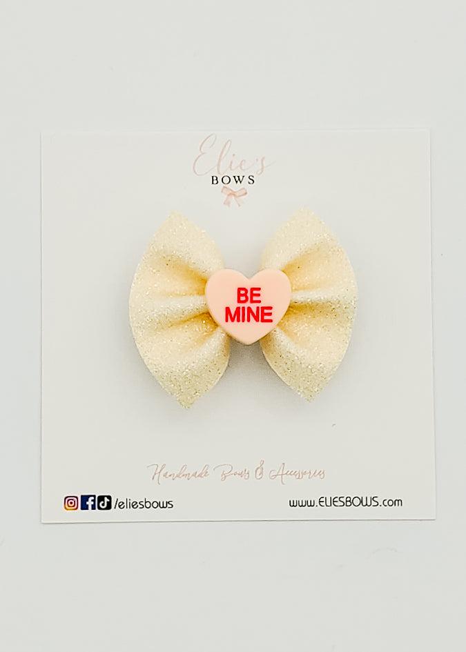 Yellow - Be Mine - Pixie Bow - 2"-Bows-Elie’s Bows
