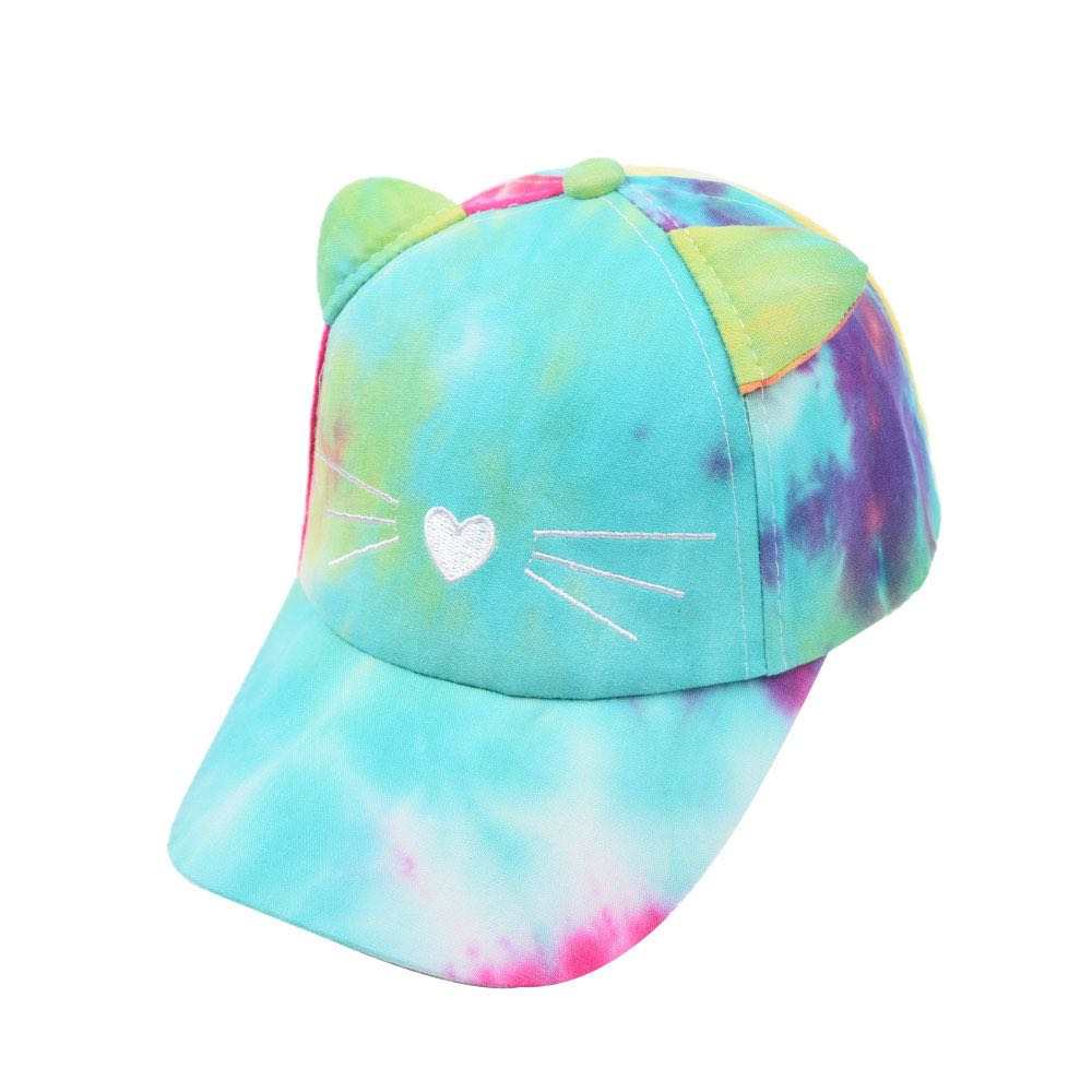 Cat Ears Baseball Cap-Hats-Elie’s Bows