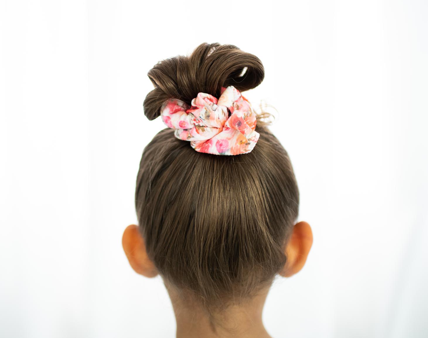 Cream Satin Scrunchie-Scrunchie-Elie’s Bows