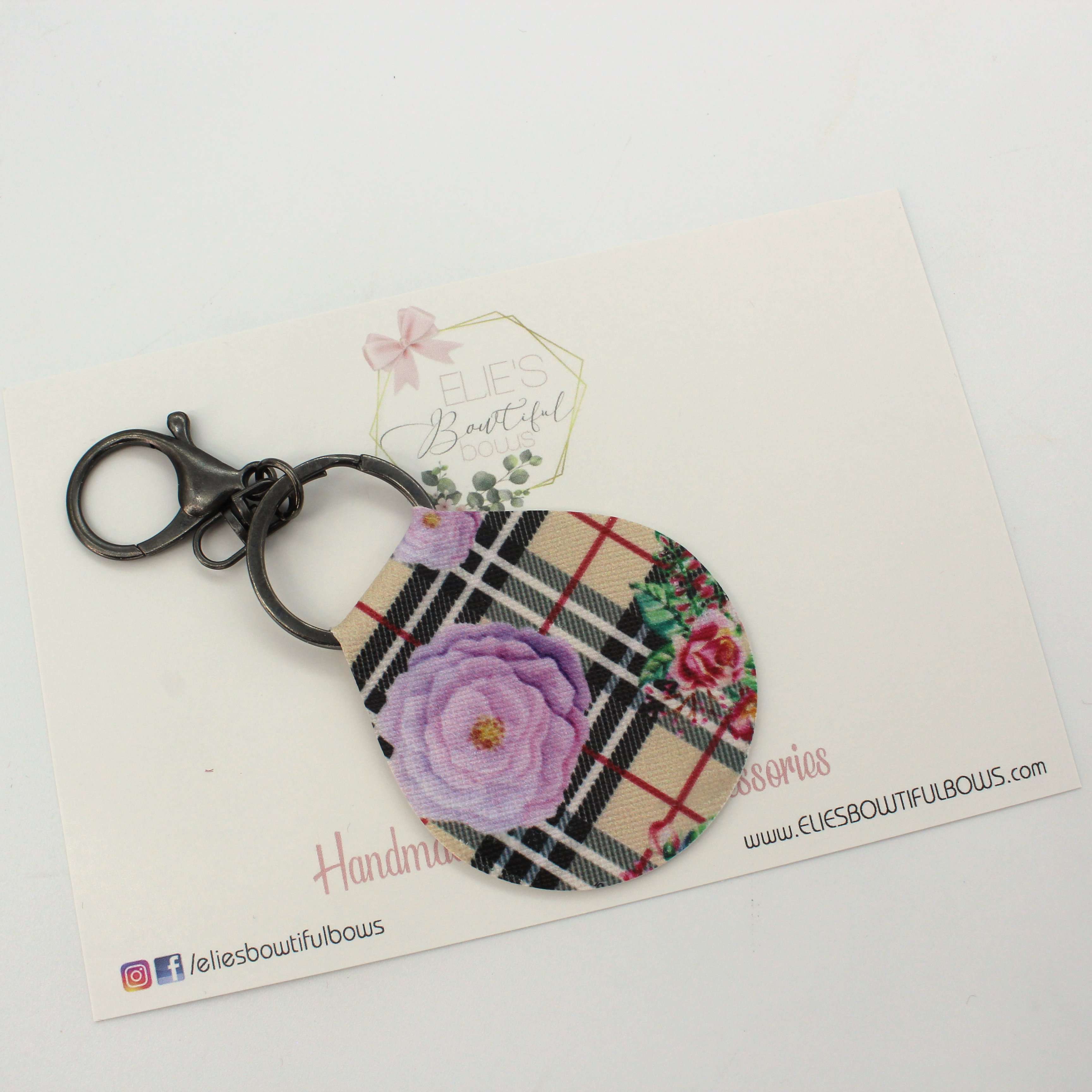 Field of Love Keychain-Keychains-Elie’s Bows