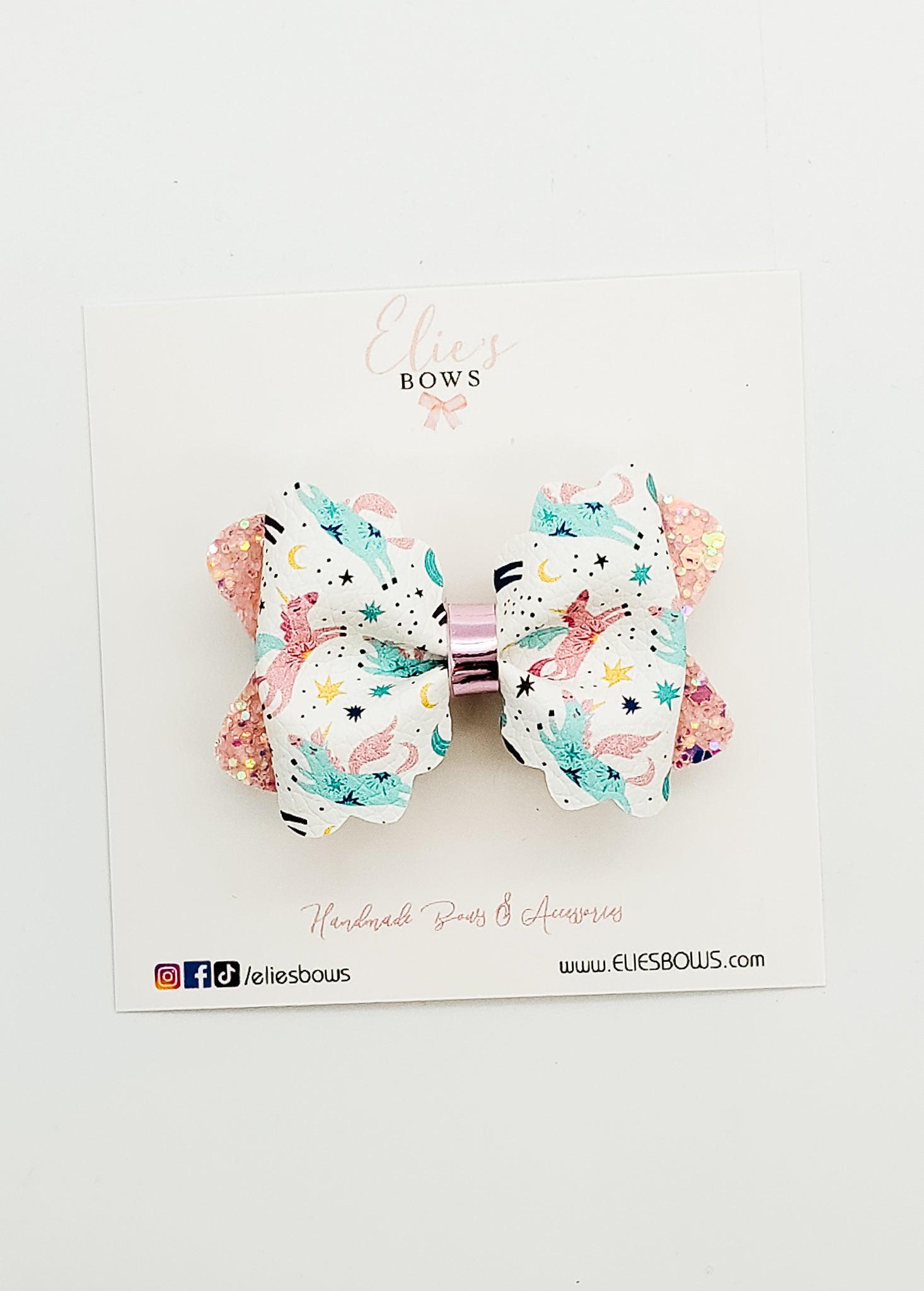 Flying Unicorns - 2.5"-Bows-Elie’s Bows