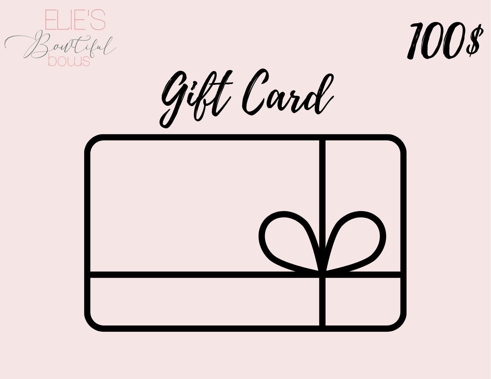 Gift Card-Gift Cards-Elie’s Bows