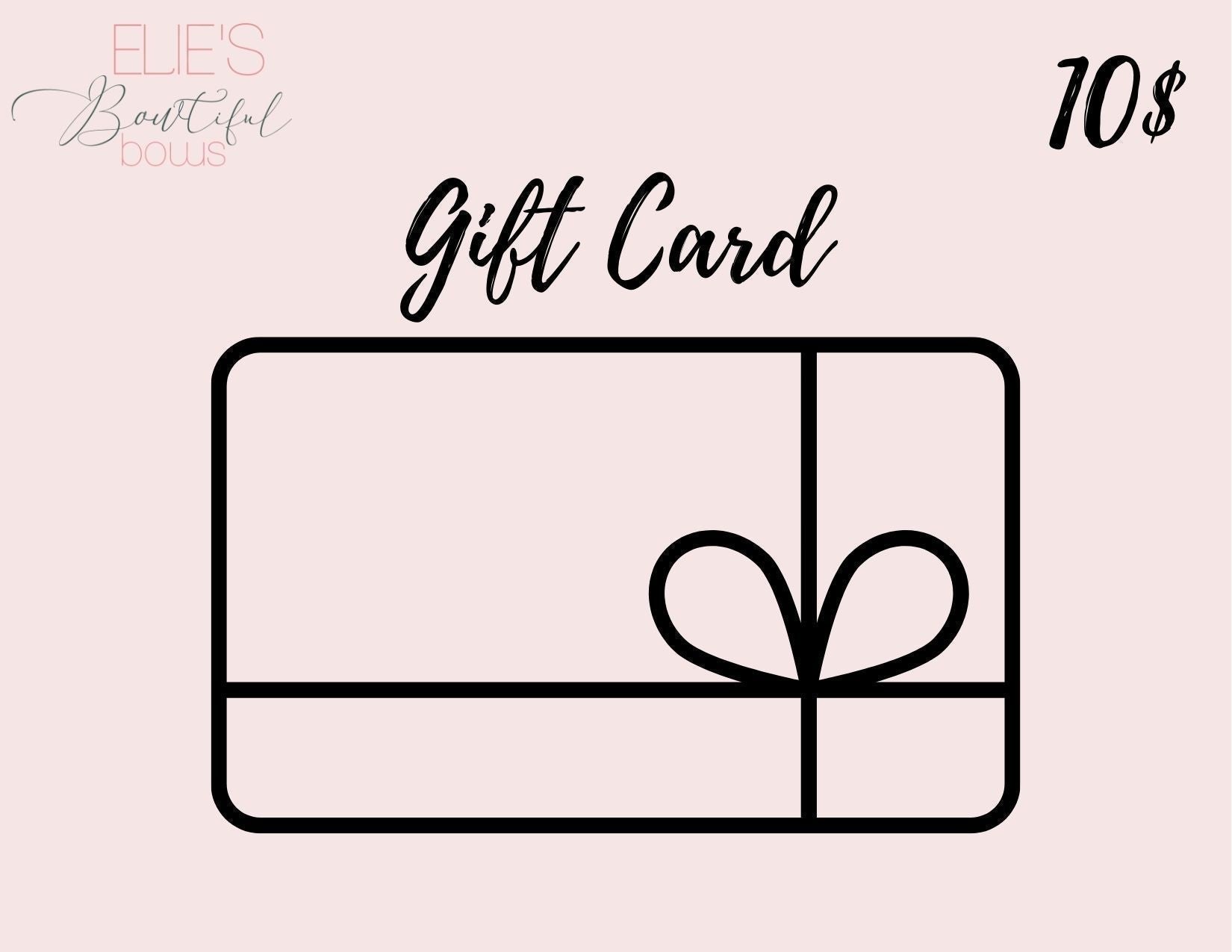 Gift Card-Gift Cards-Elie’s Bows