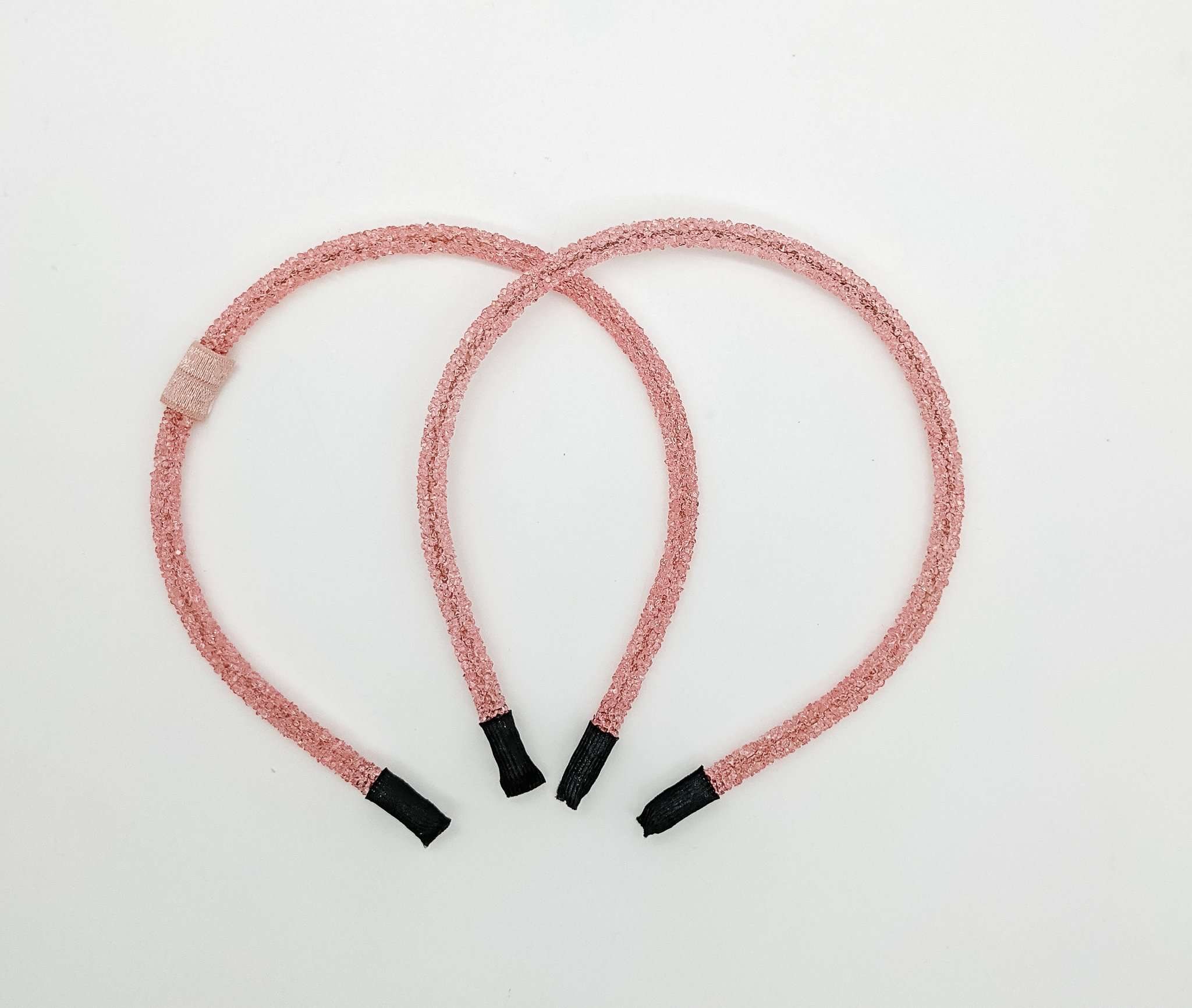 Glitter Pink Headband-Hard Headband-Elie’s Bows