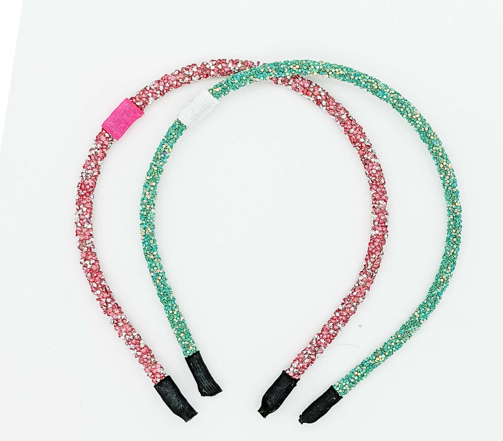 Hard Glitter Grow with me bands-Hard Headbands-Elie’s Bows