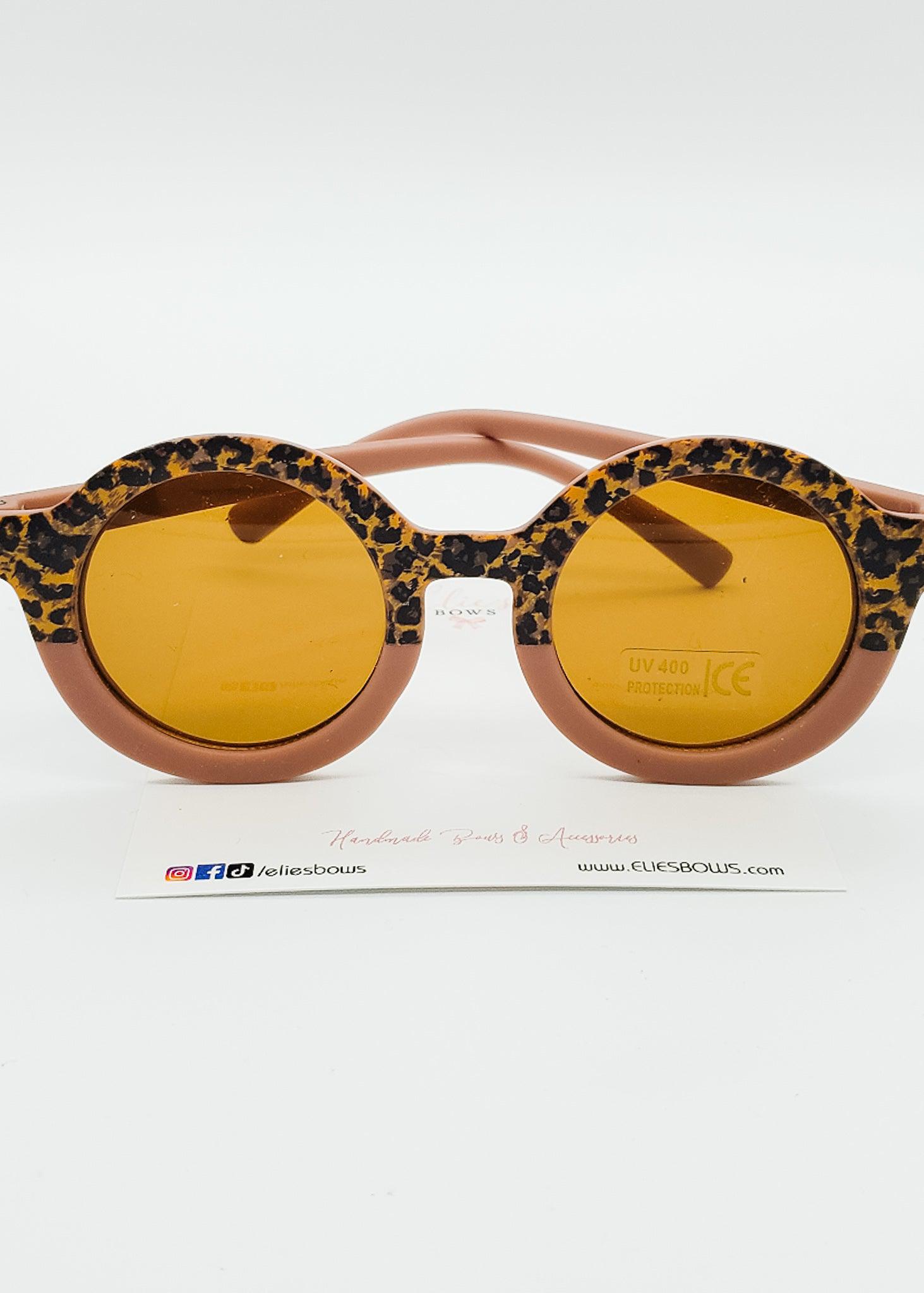 Leopard Brown - Sunglasses-Sunglasses-Elie’s Bows