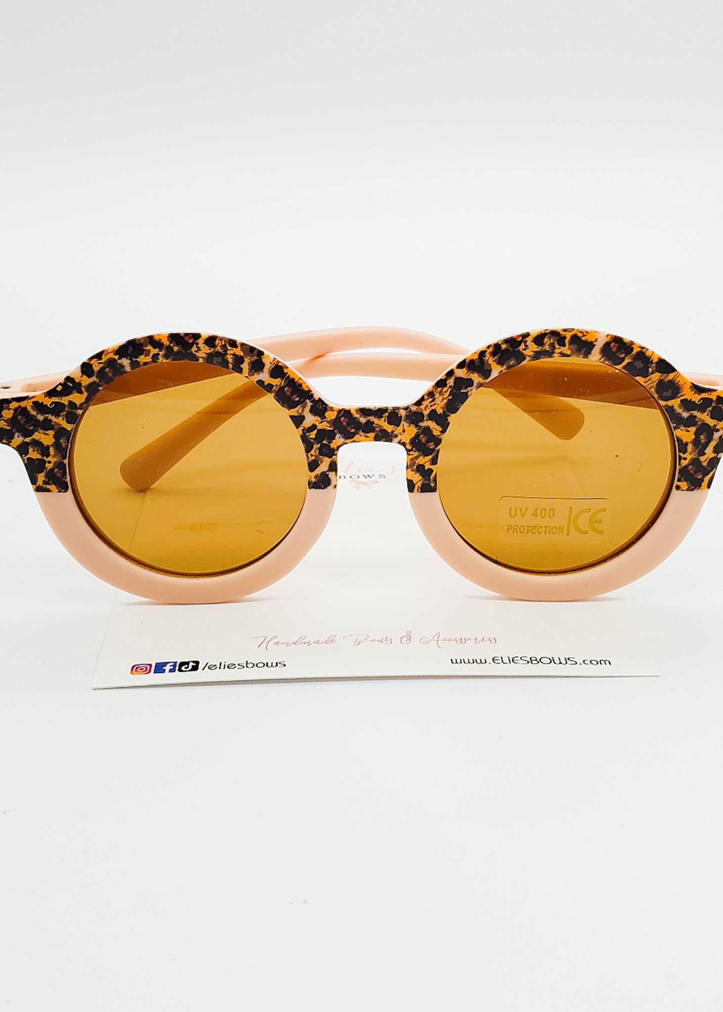 Leopard Pink - Sunglasses-Sunglasses-Elie’s Bows