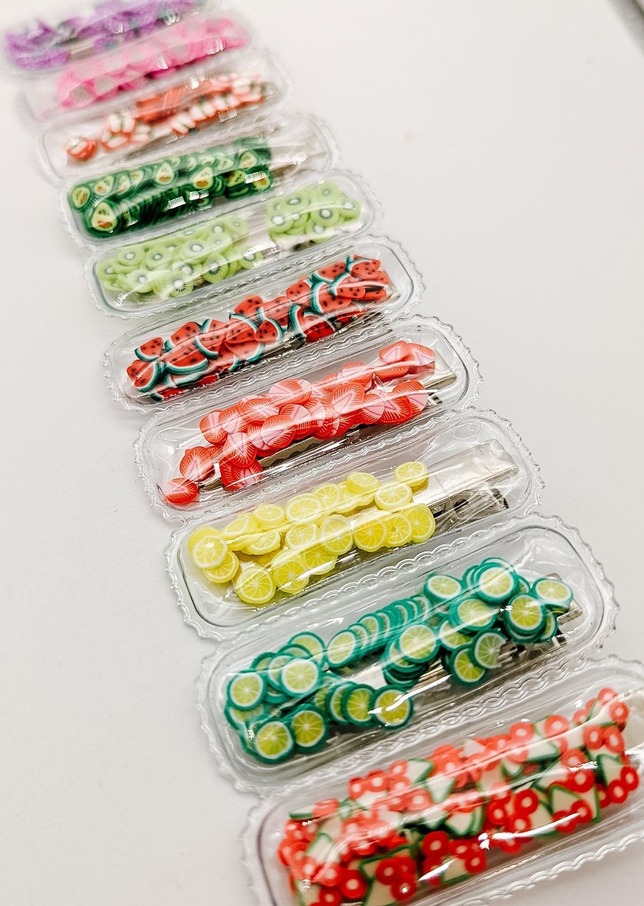Limes Shaker Clip - 2.5"-Snap Clips-Elie’s Bows