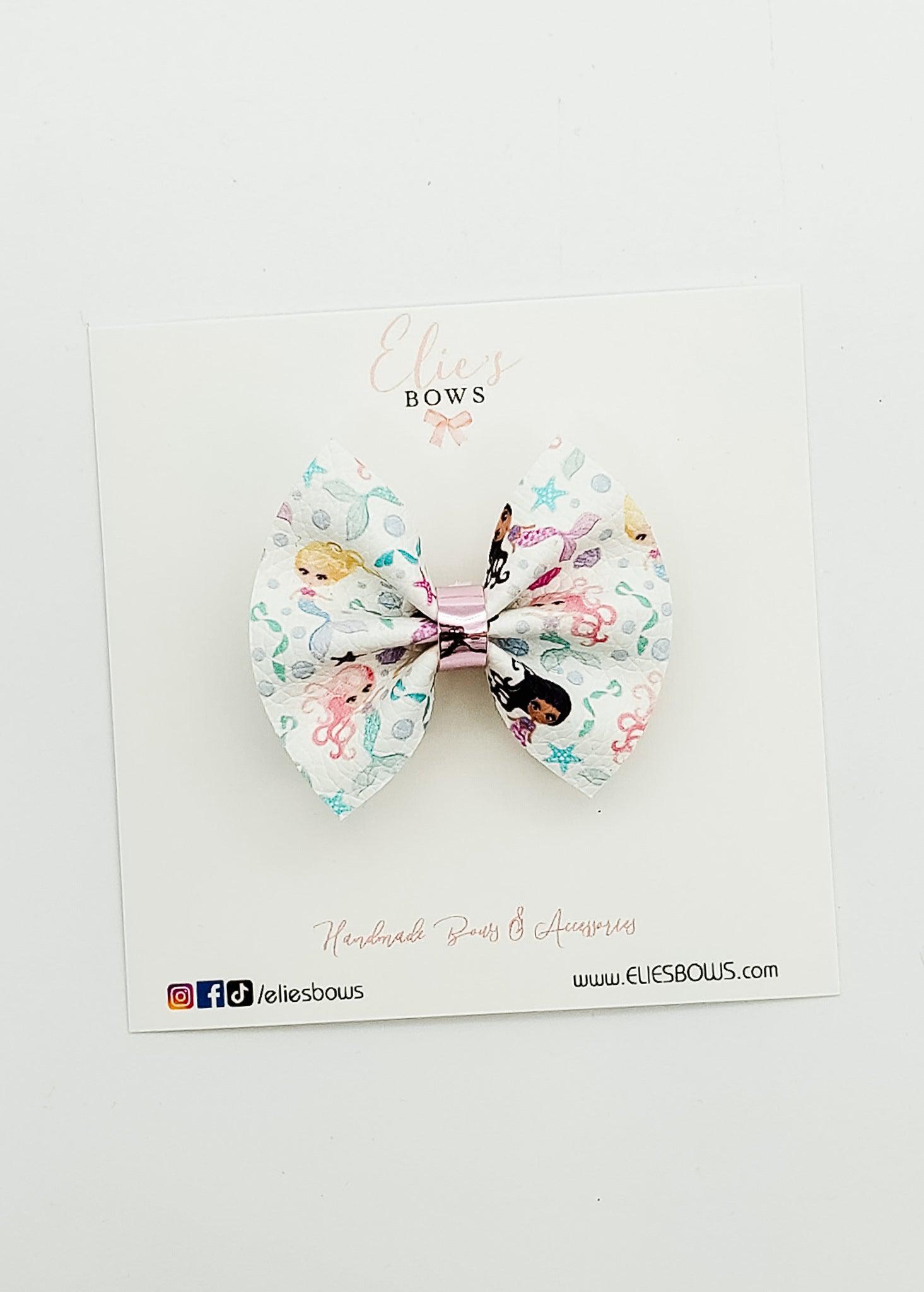 Mermaid Club - Pixie Bow - 2"-Bows-Elie’s Bows