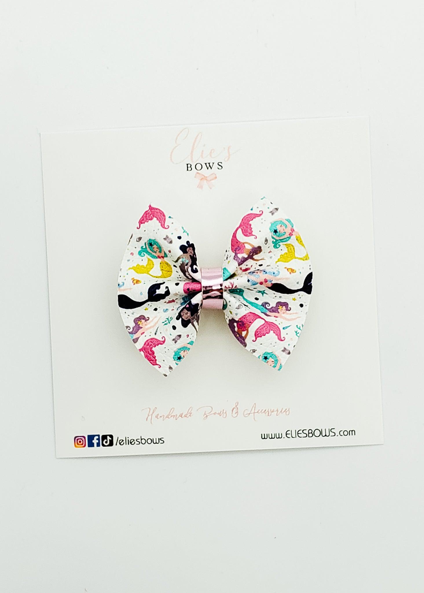 Mermaid Girls - Pixie Bow - 2"-Bows-Elie’s Bows