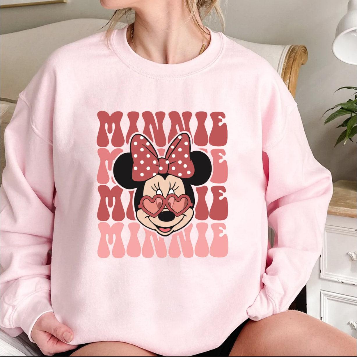 Minnie Minnie Minnie - Adult-Sweater-Elie’s Bows