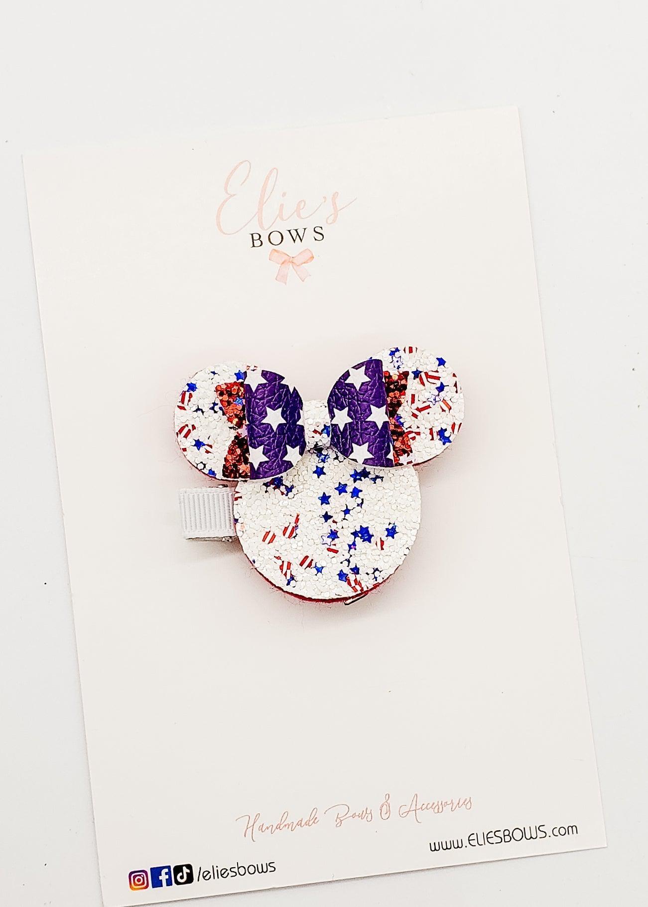 Minnie's Fourth of July Celebration - 2"-Bows-Elie’s Bows