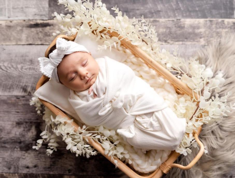 Peach Solid Amira (fits all ages)-Headbands-Elie’s Bows