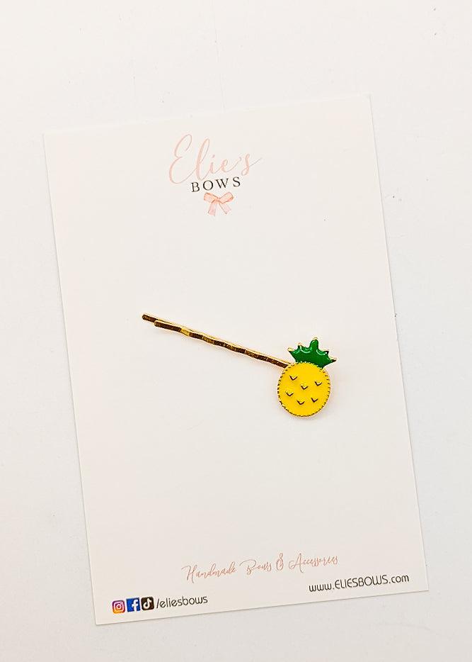 Pineapple Bobby Pin - 2.5"-Bobby Pins-Elie’s Bows