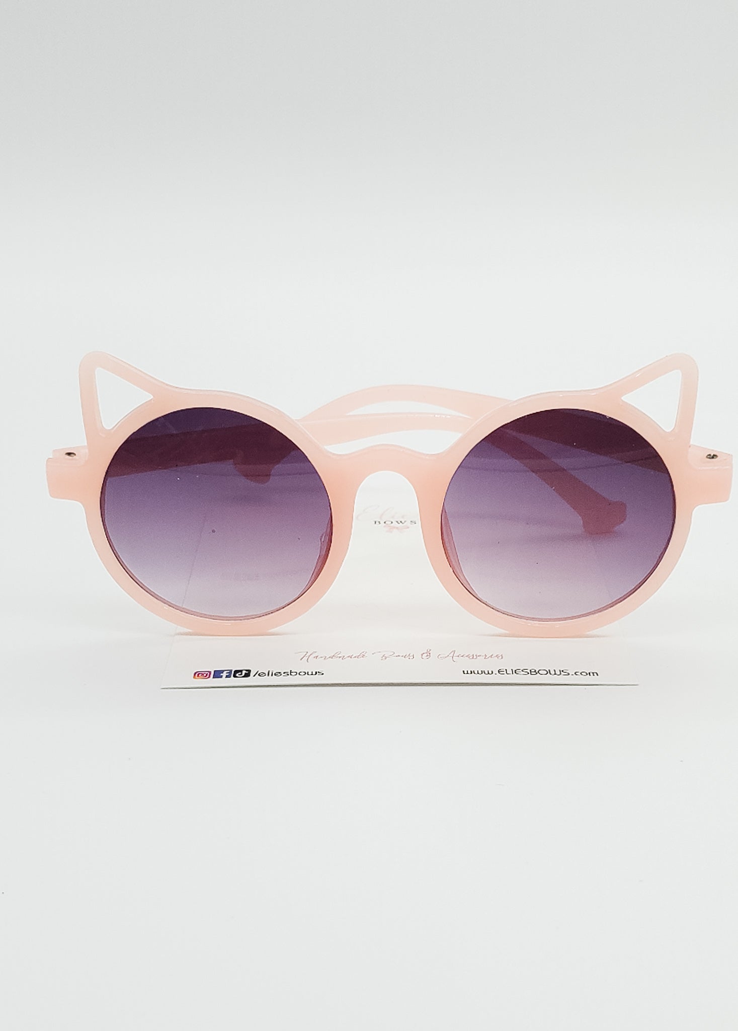 Pink Cat Ears - Sunglasses-Sunglasses-Elie’s Bows