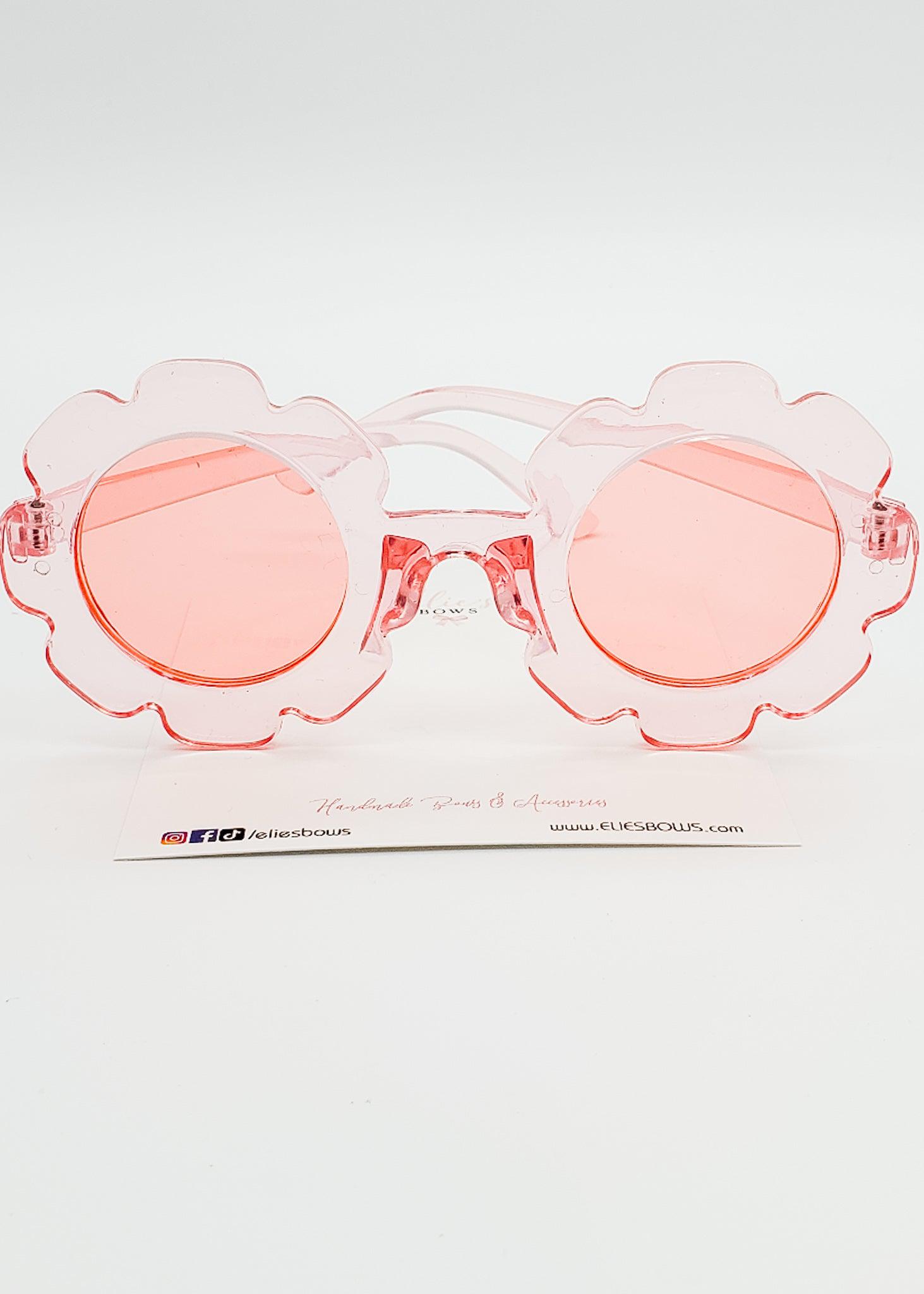 Pink Groovy Sunglasses - Sunglasses-Sunglasses-Elie’s Bows