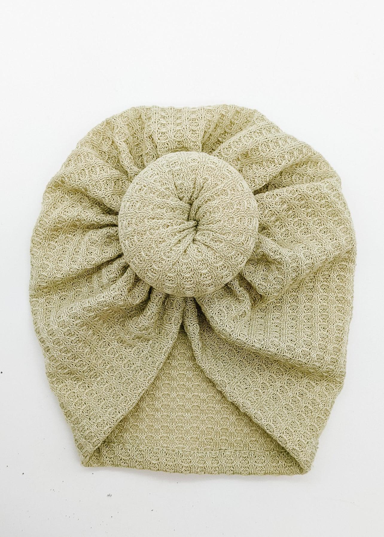 Sage Bun Turban-Turban-Elie’s Bows