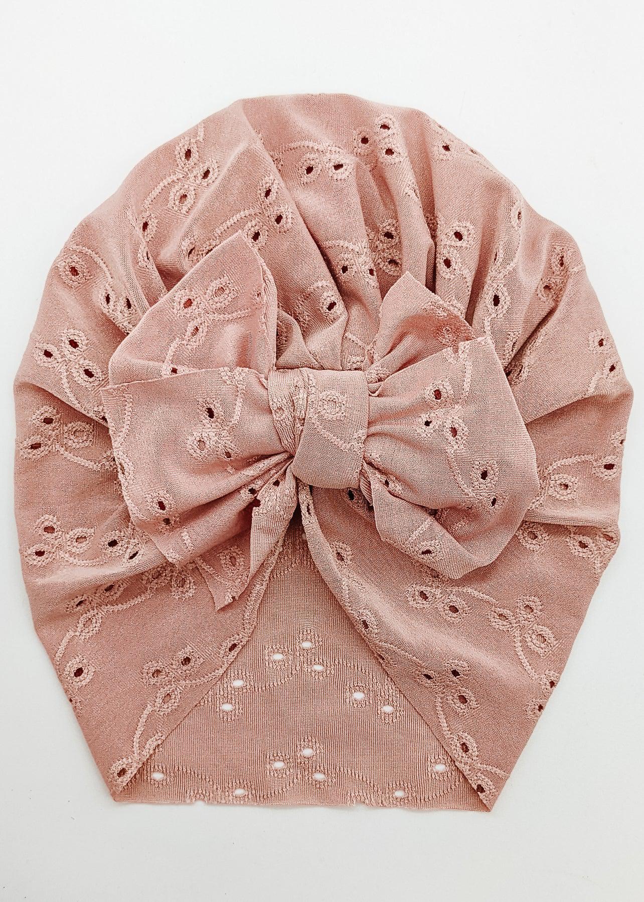 Taupe Summer Turban-Turban-Elie’s Bows