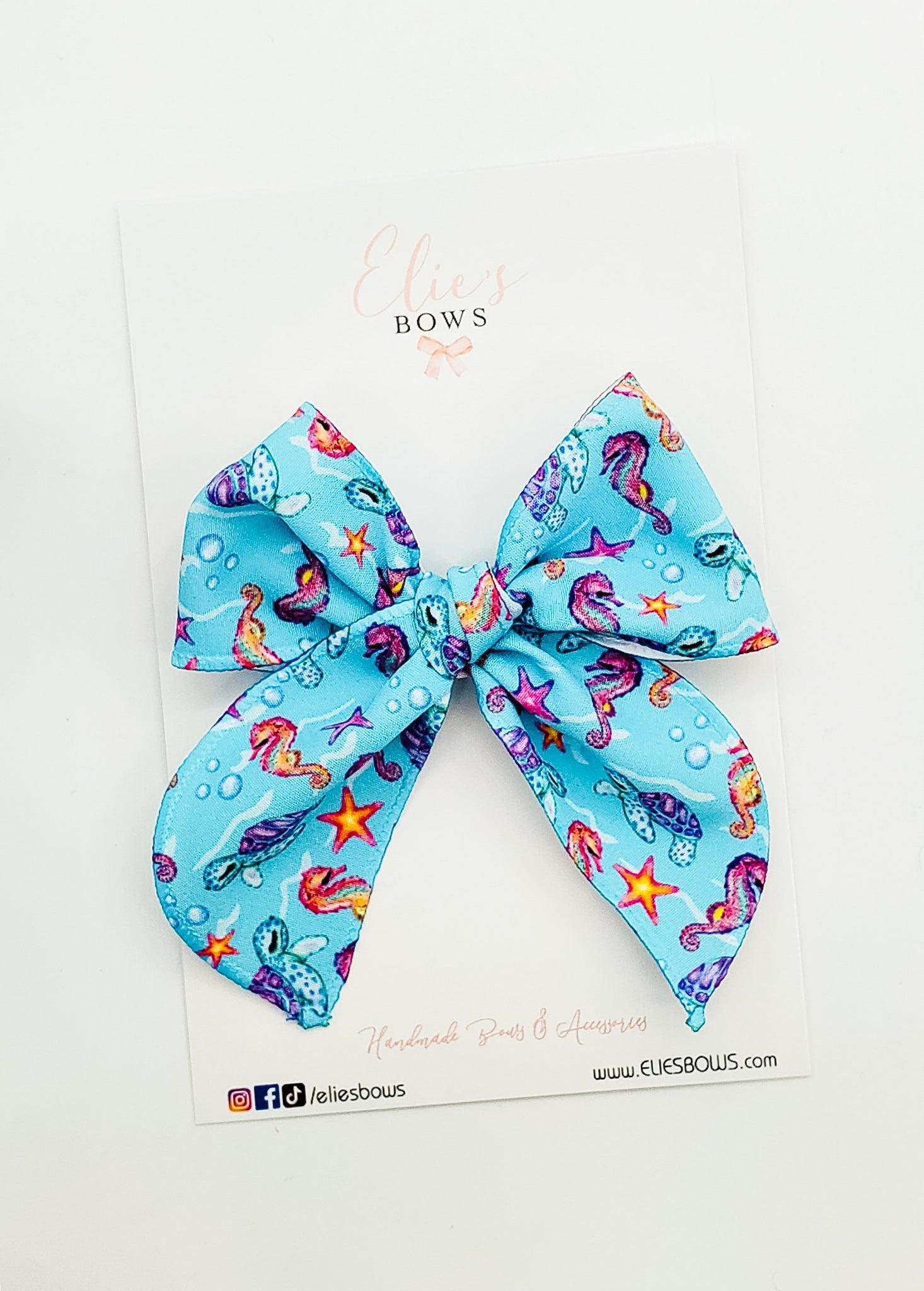 Under the Sea - Charlotte Bow - 4"-Charlotte-Elie’s Bows